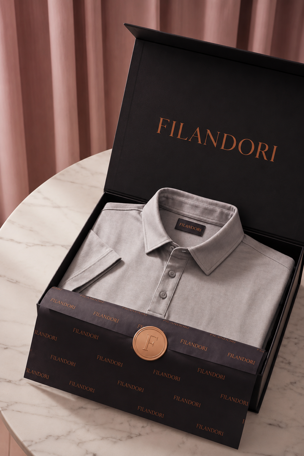 Eterna Polo Grey