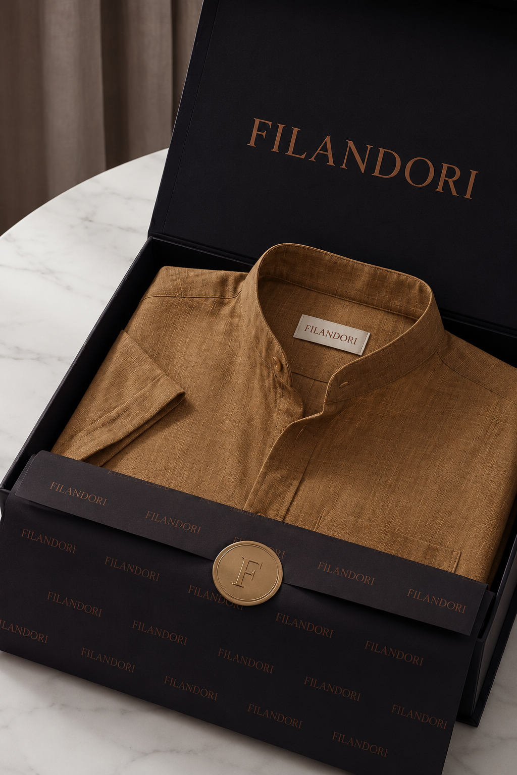 Treviso Linen Short Sleeve Yellow