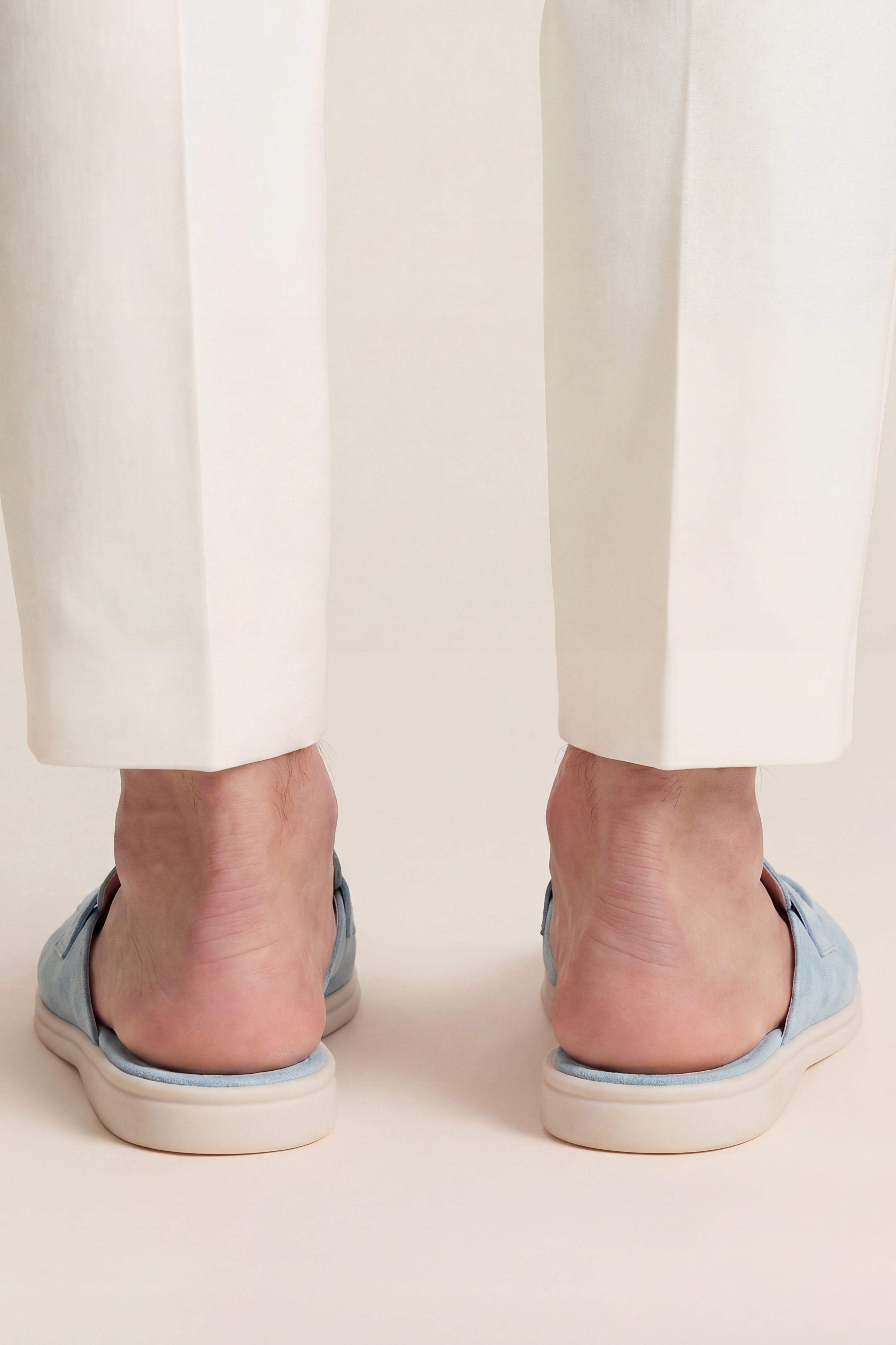 Filandori Buckle Mule Light Blue