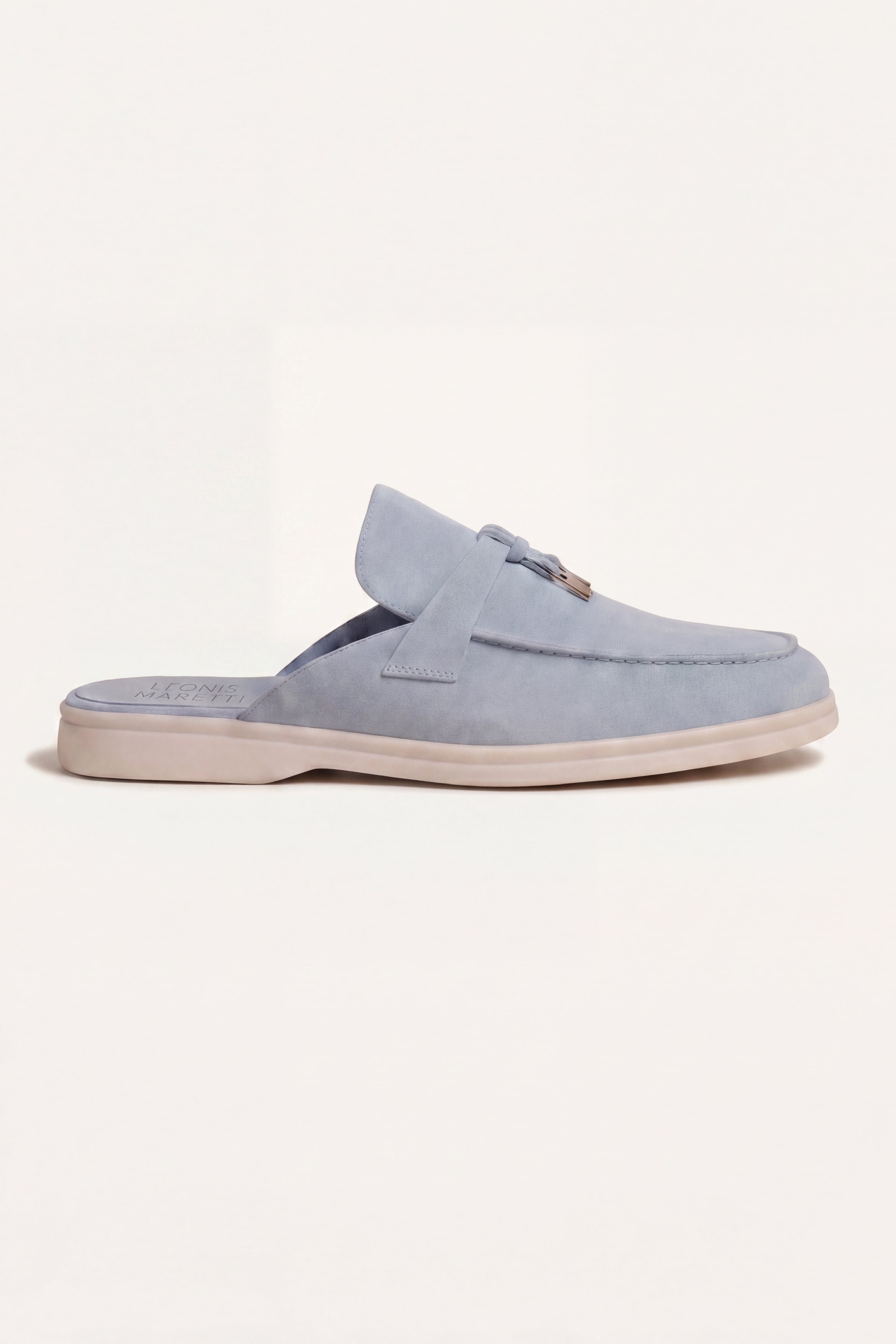 Filandori Buckle Mule Light Blue