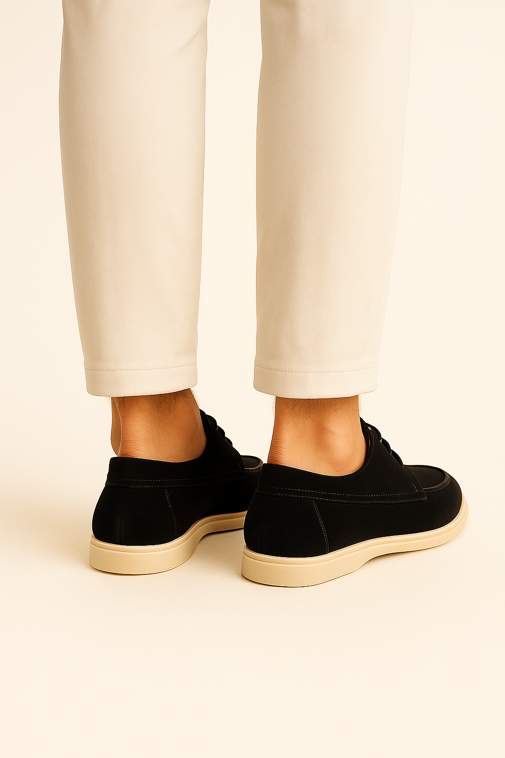 Filandori Suede Lace Shoes Black