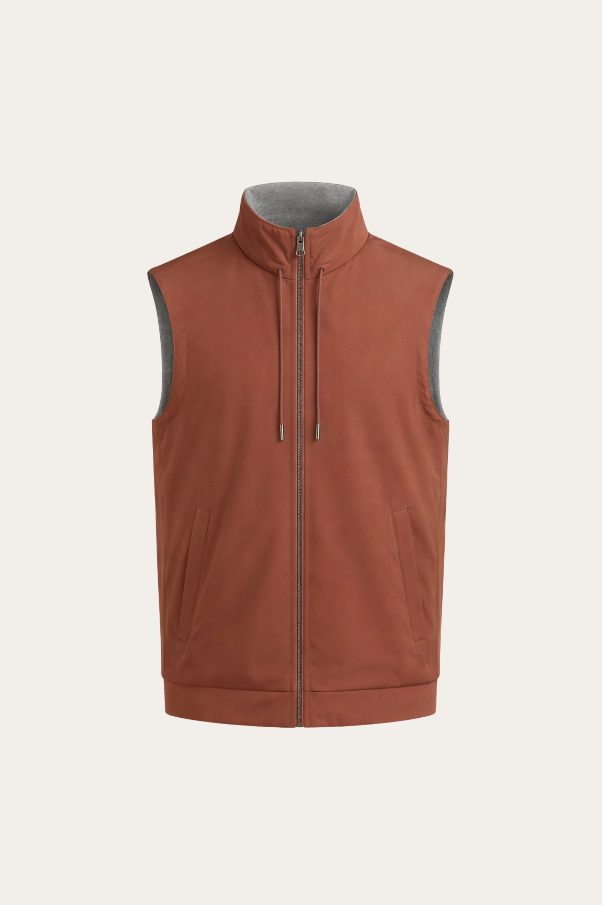 Filandori Reversible Vest Terracotta