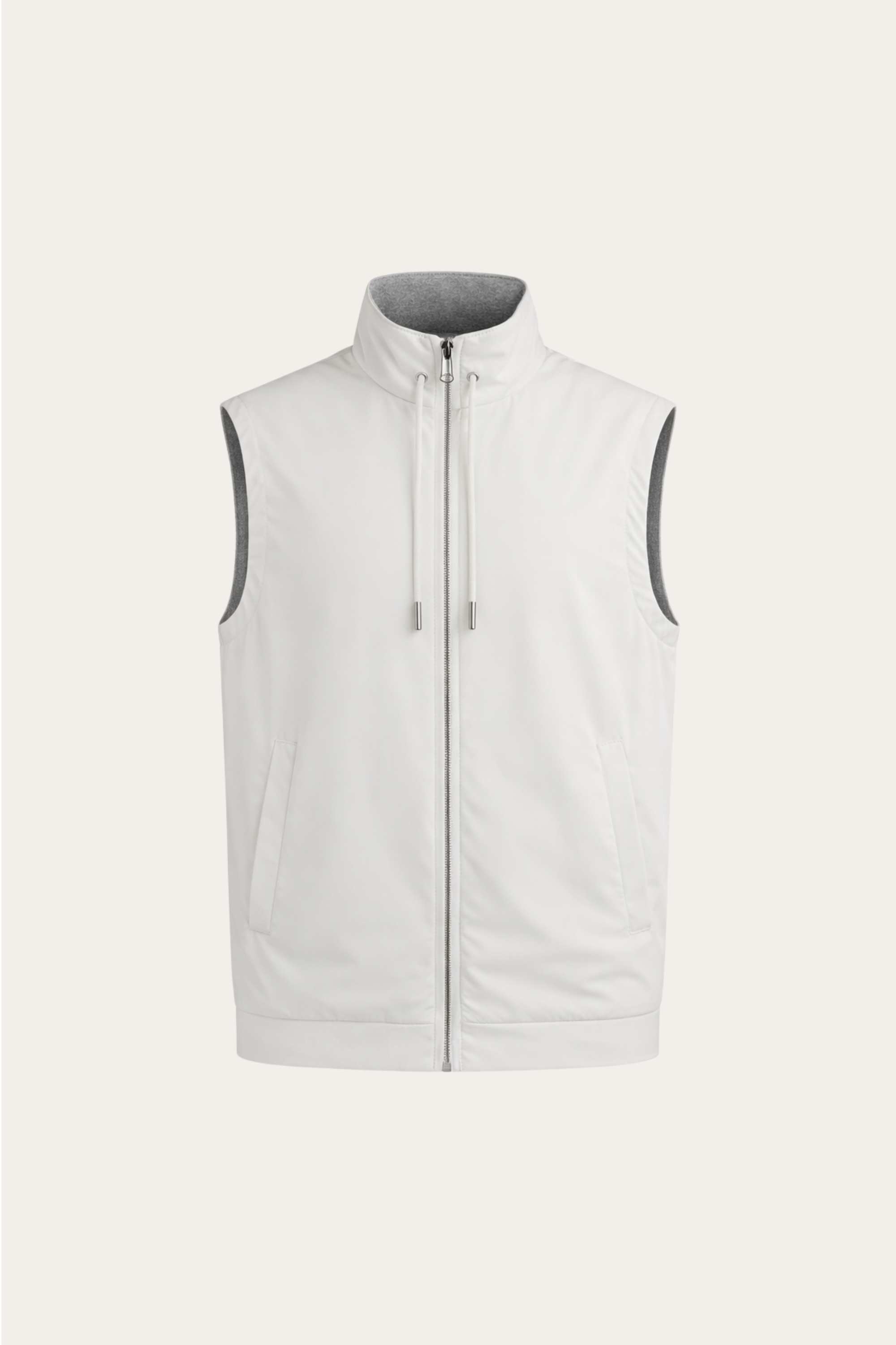 Filandori Reversible Vest Ivory