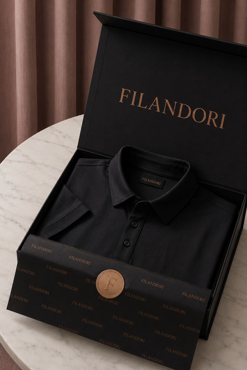Eterna Polo Black