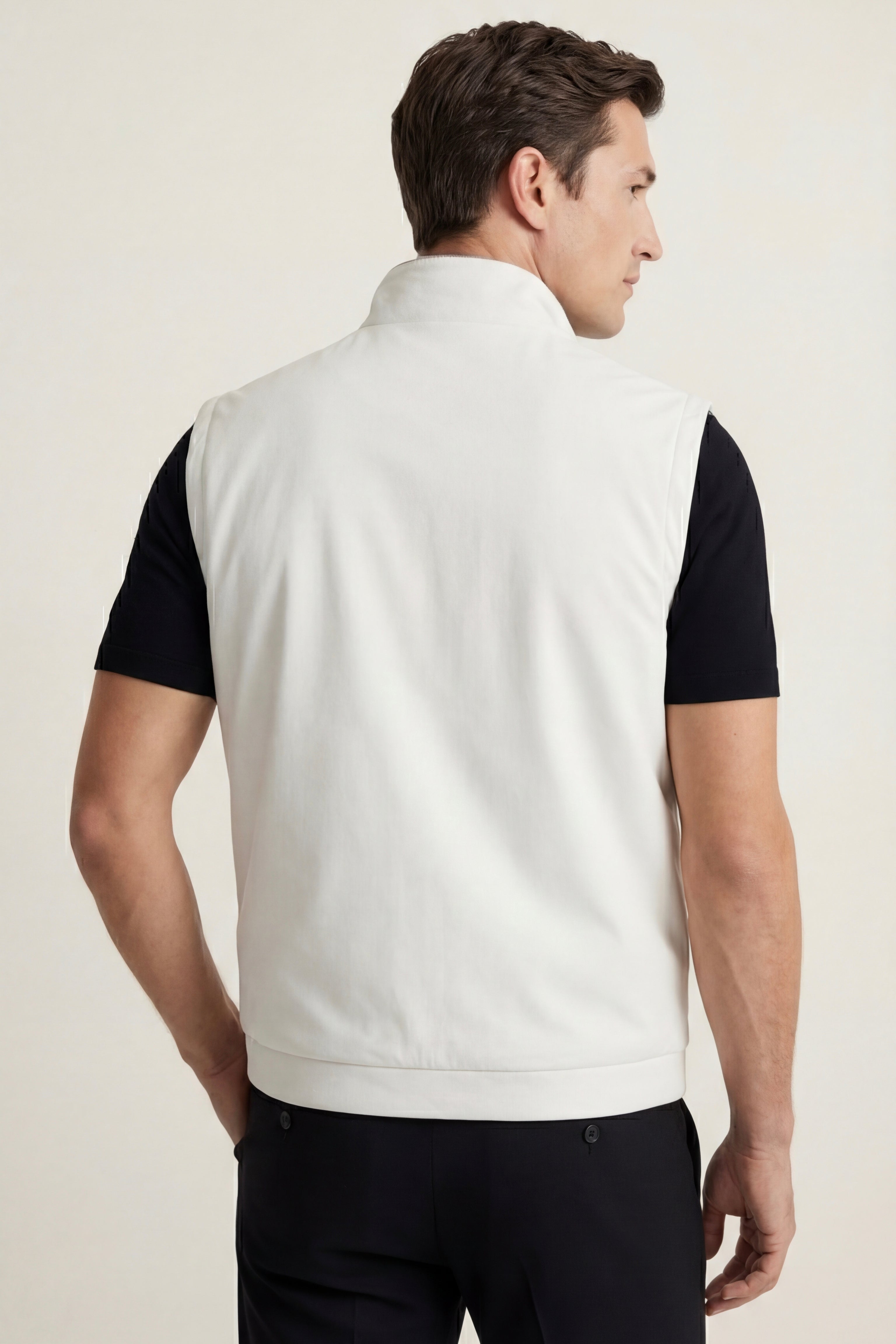 Filandori Reversible Vest Ivory