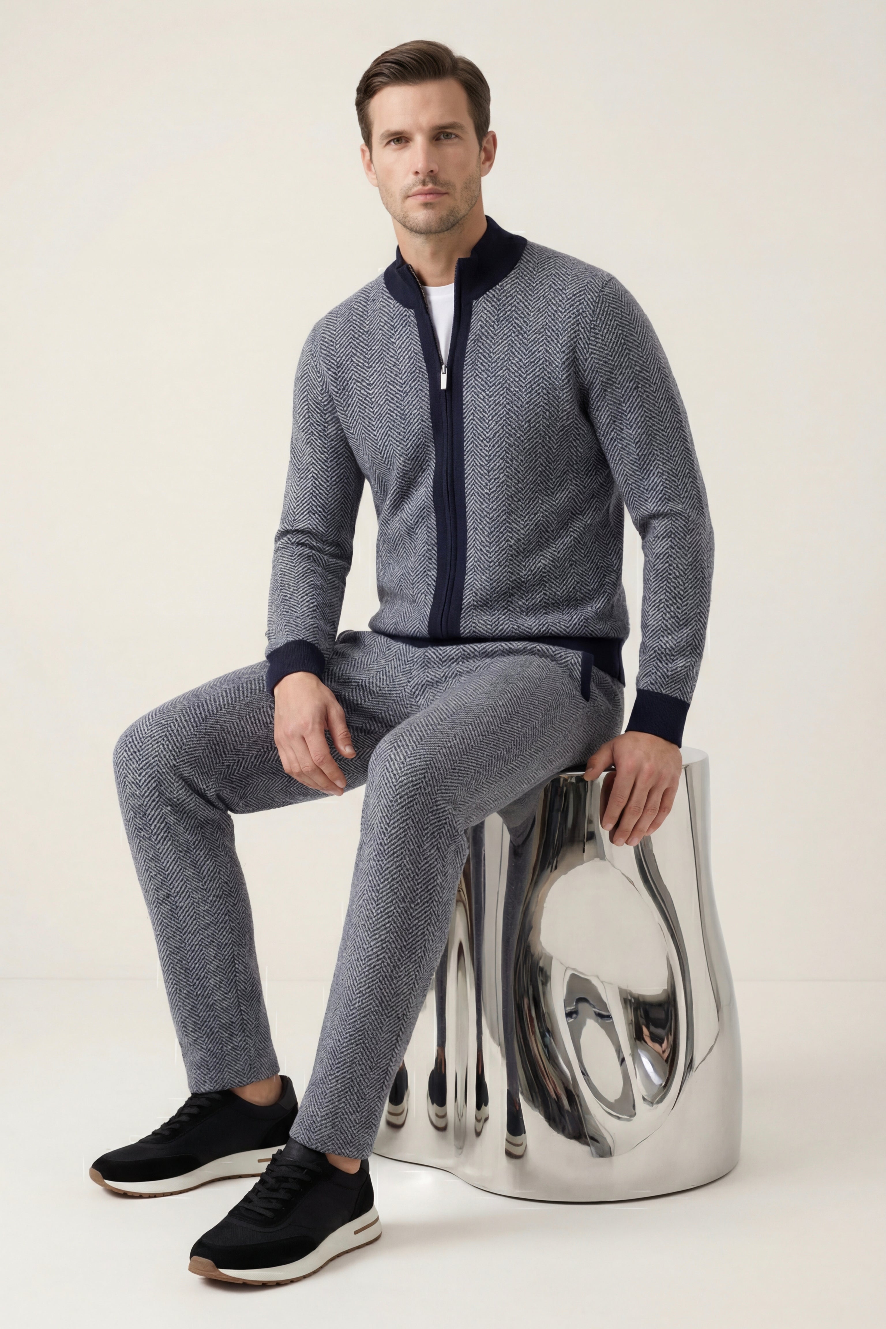 Neroli Zip Set Navy