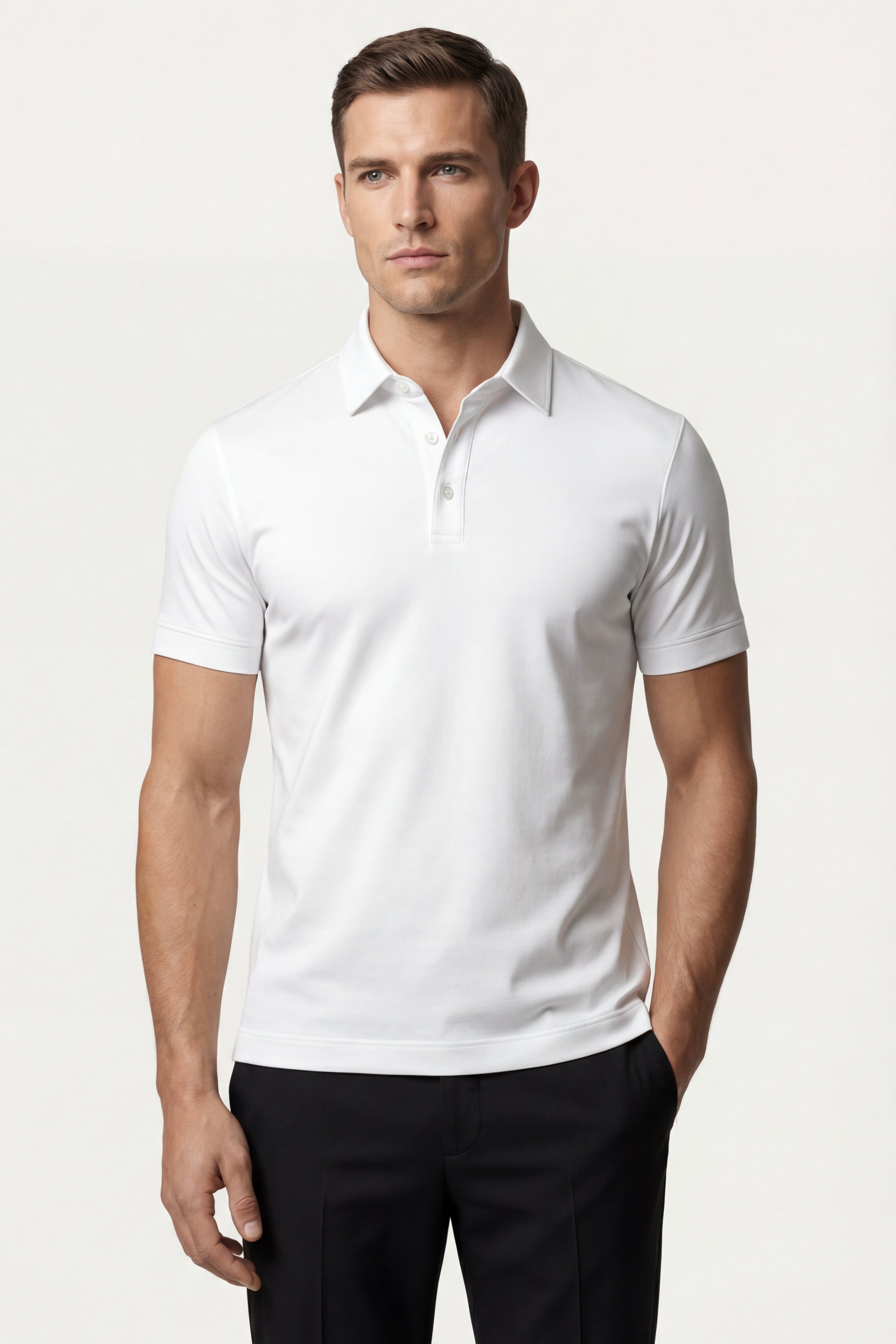 Eterna Polo White