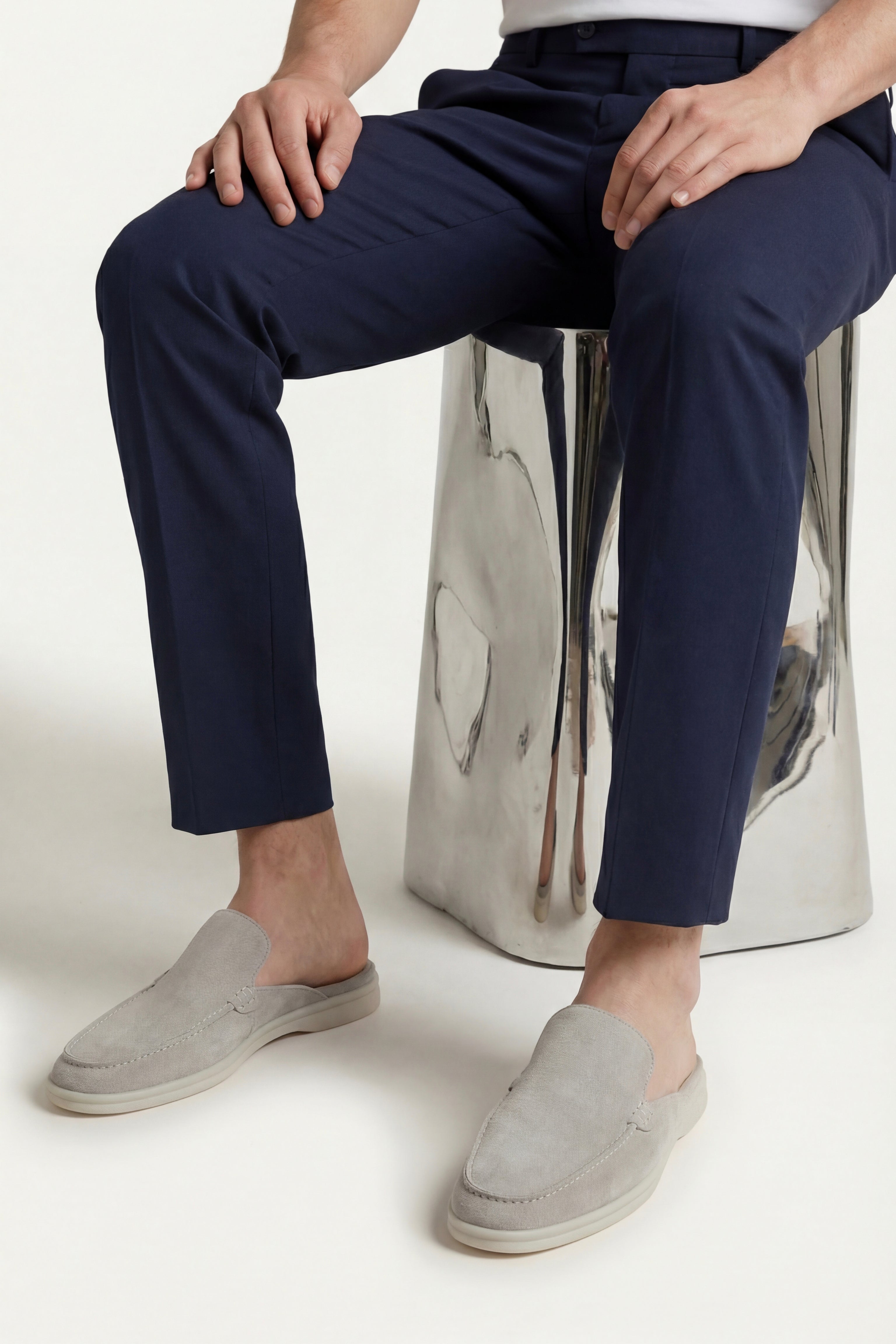 Filandori Mule Light Grey