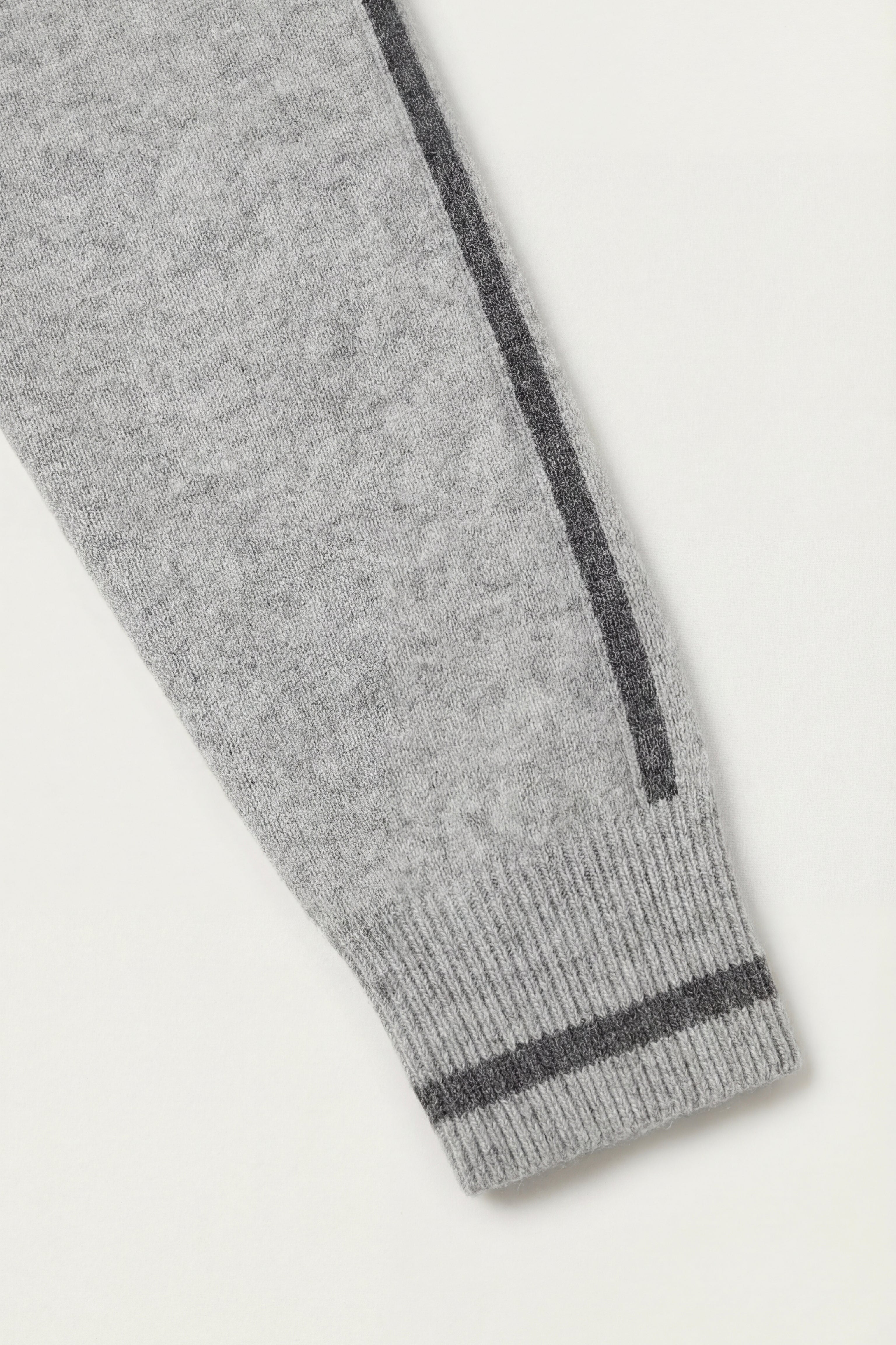 Enzo Cashmere Full-Zip Set Grey