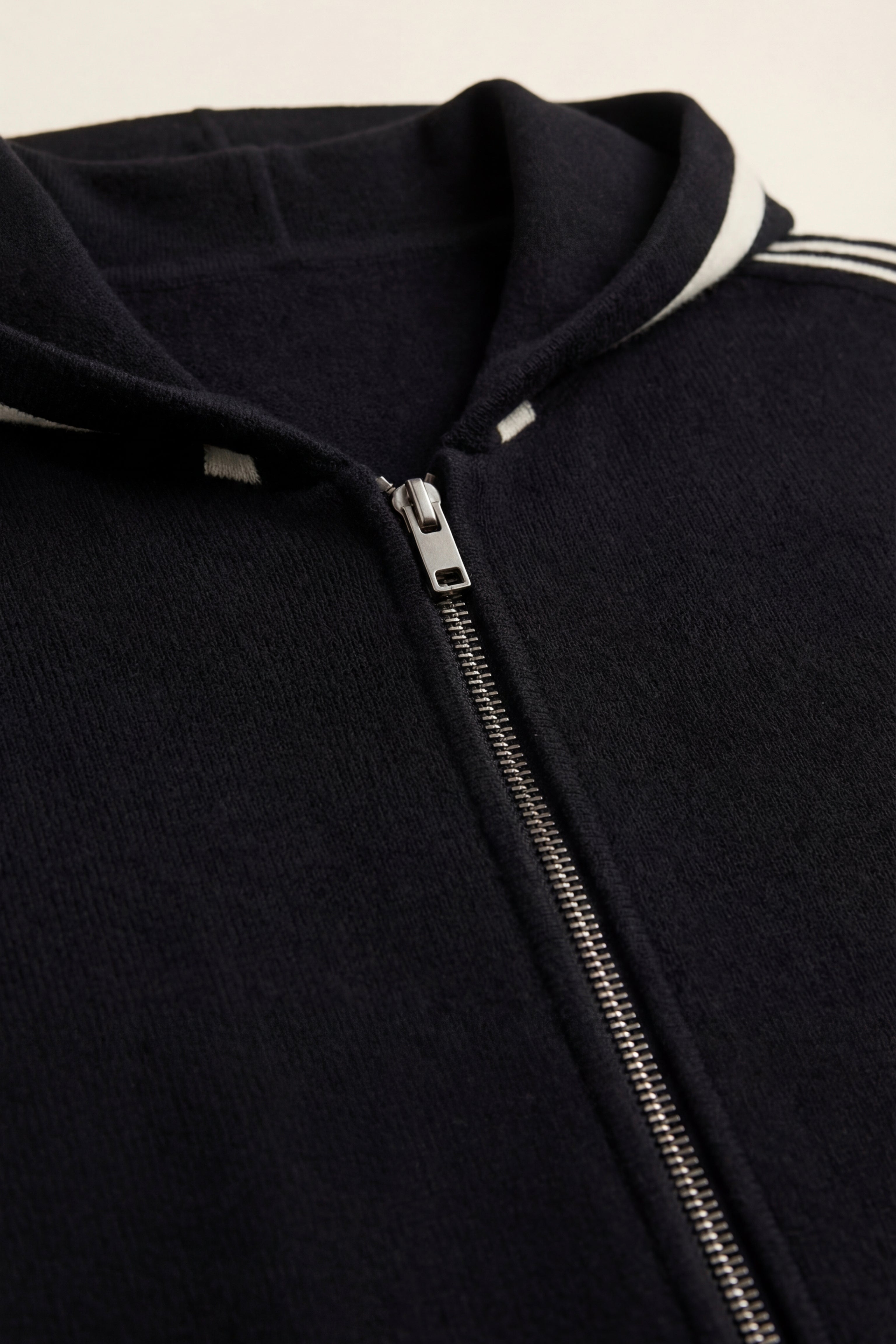 Giancarlo Hooded Zip Set Black
