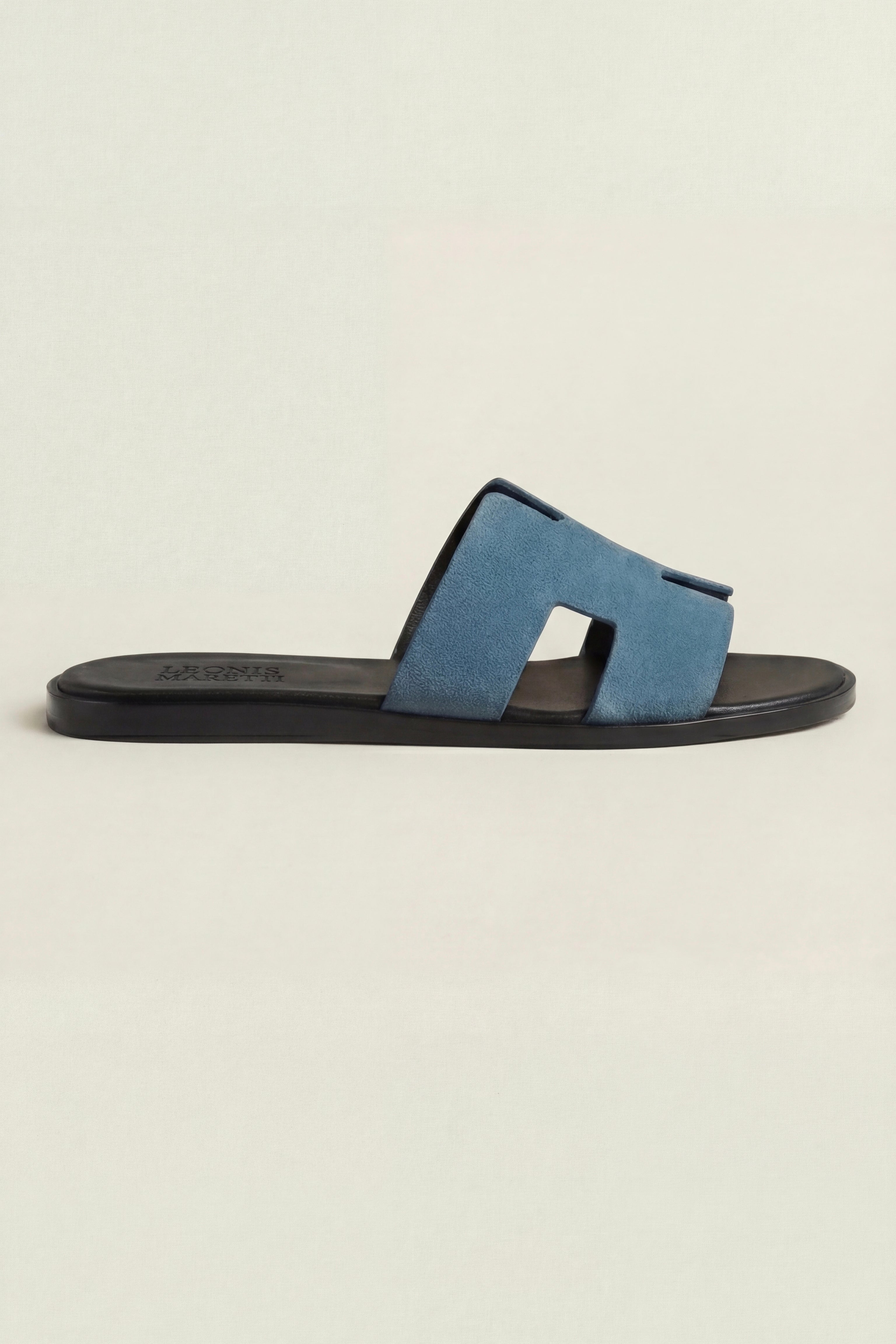 Matera Suede Sandal Blue