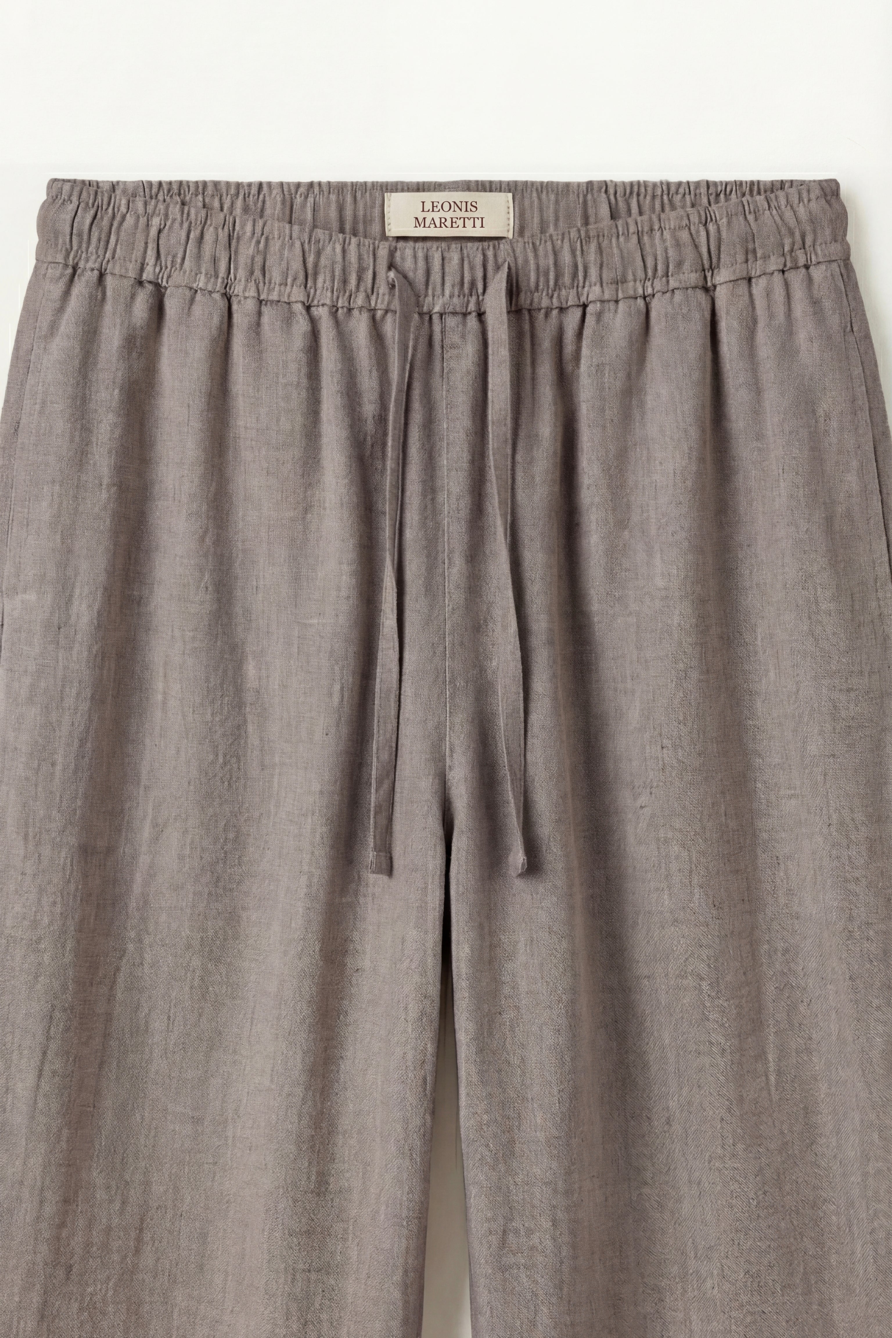 Catania Linen Pantalon Grey
