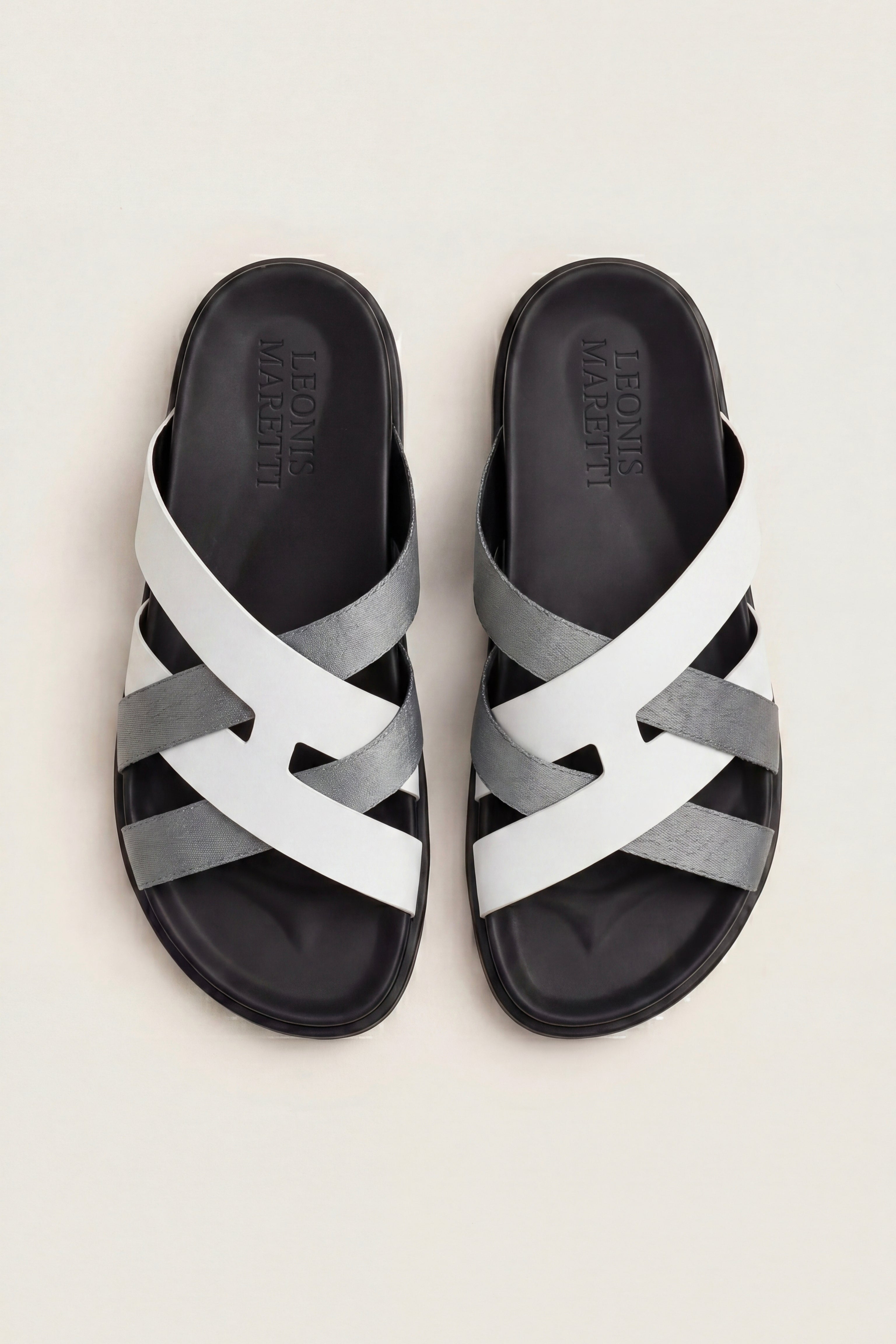 Tuscana Sandal White/Grey