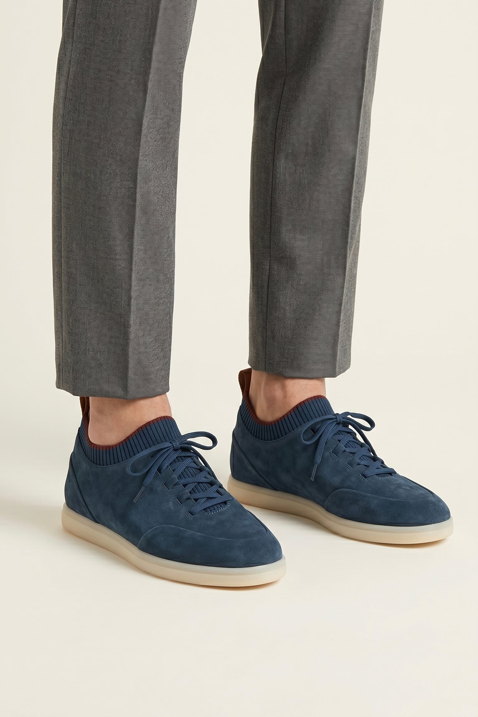 Solano Suede Slip-On Blue