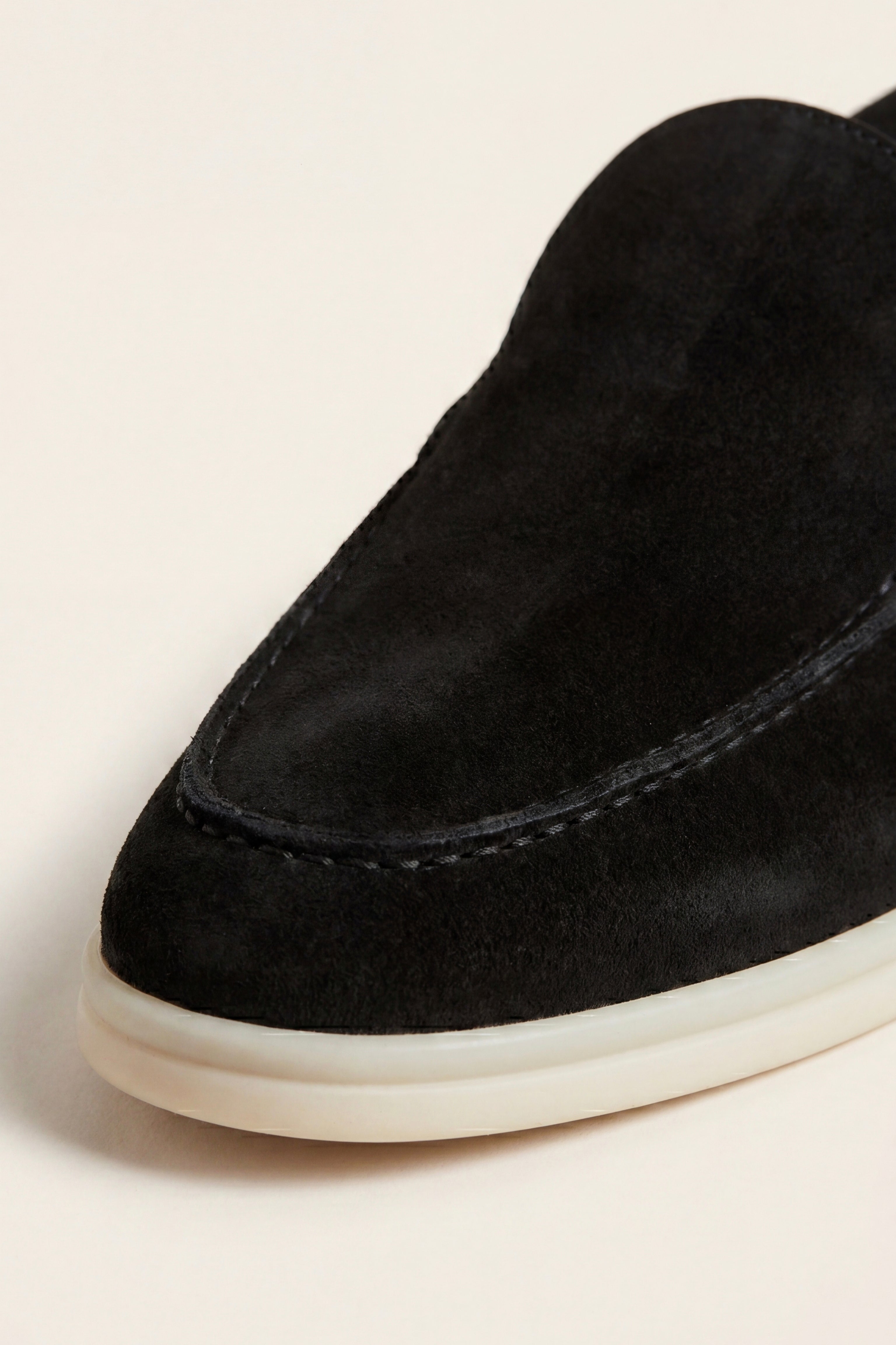 Filandori Suede Loafers Black