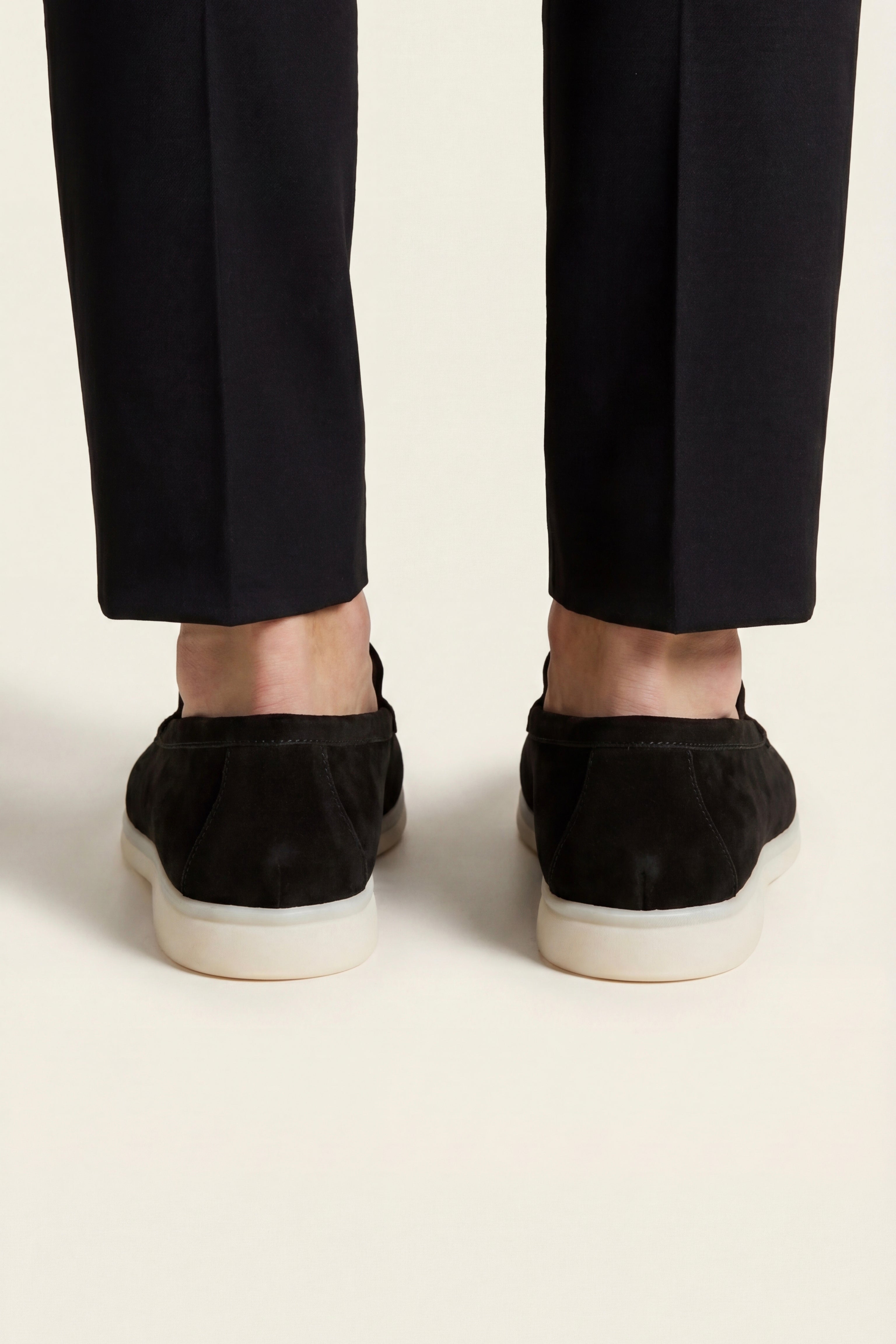Filandori Suede Loafers Black