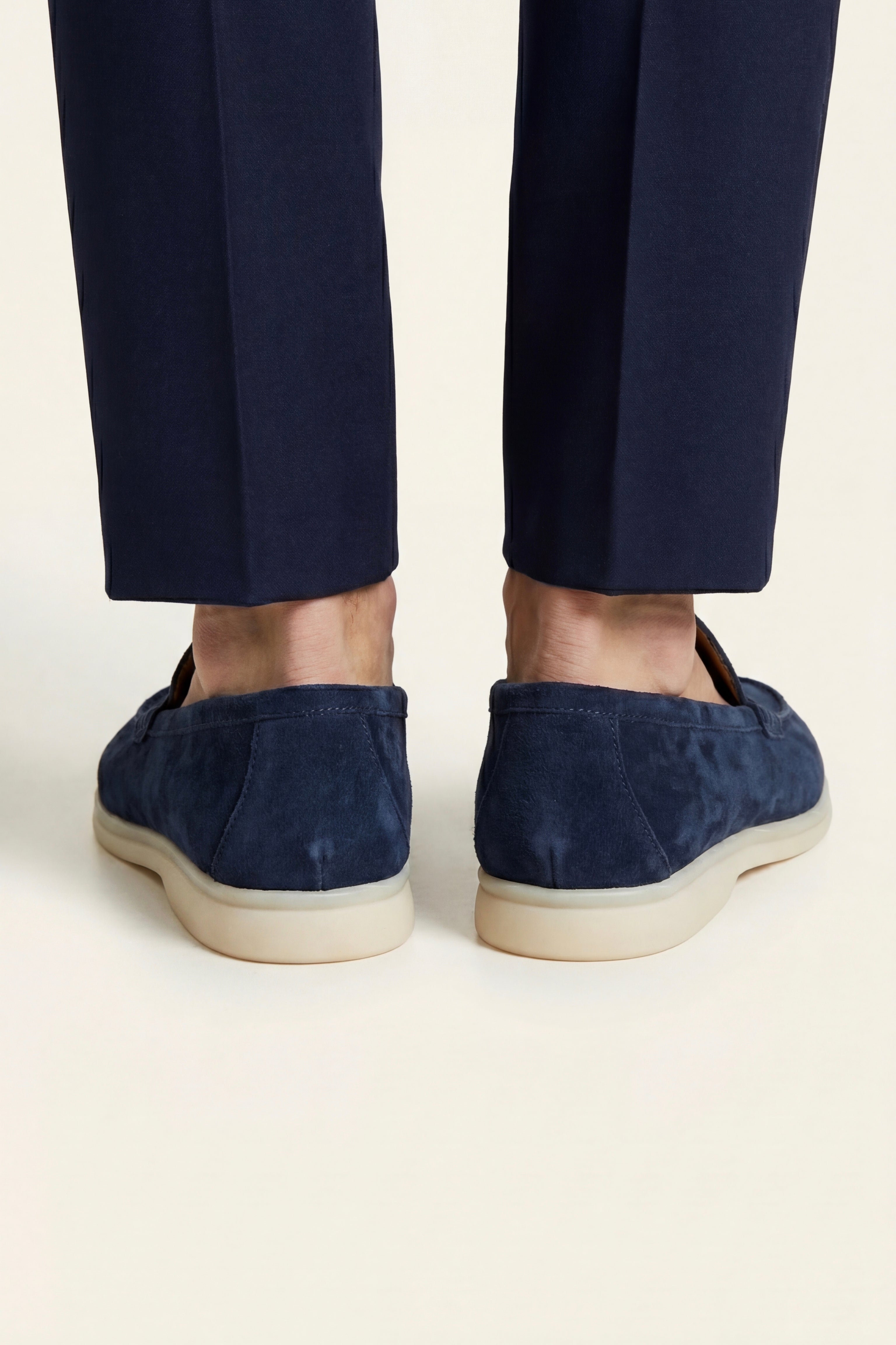 Filandori Suede Loafers Navy