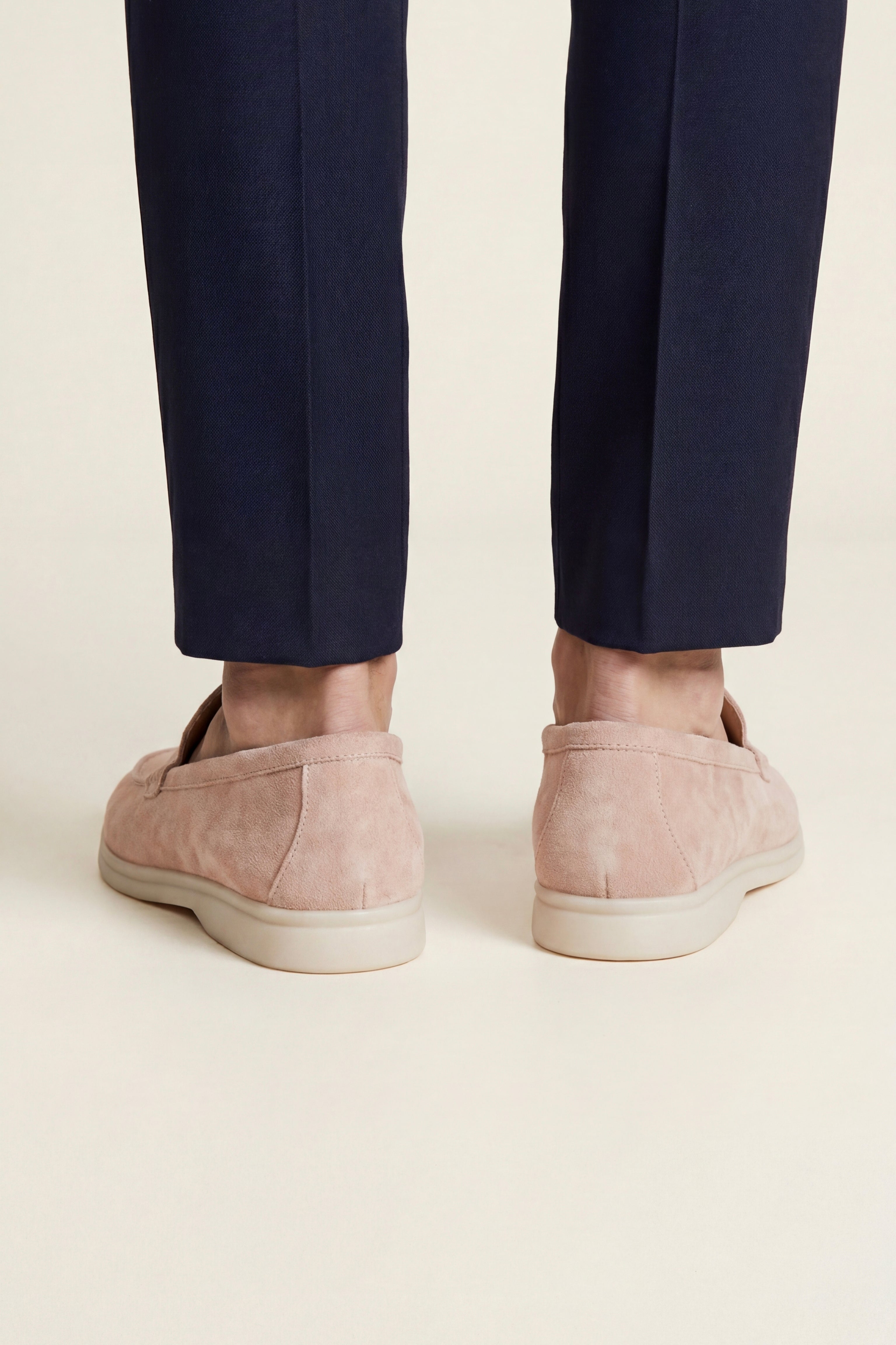 Filandori Suede Loafers Pink