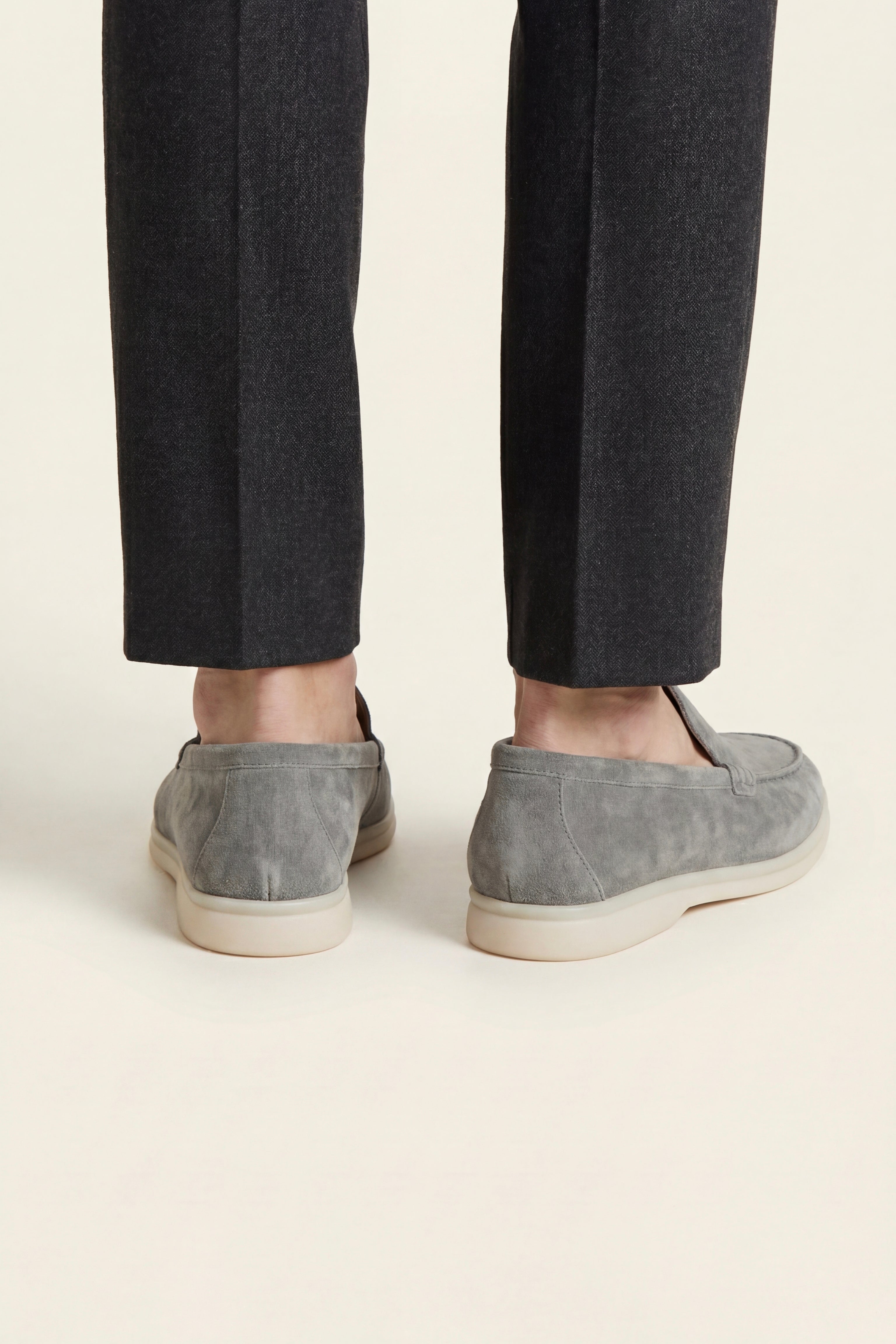 Filandori Suede Loafers Grey