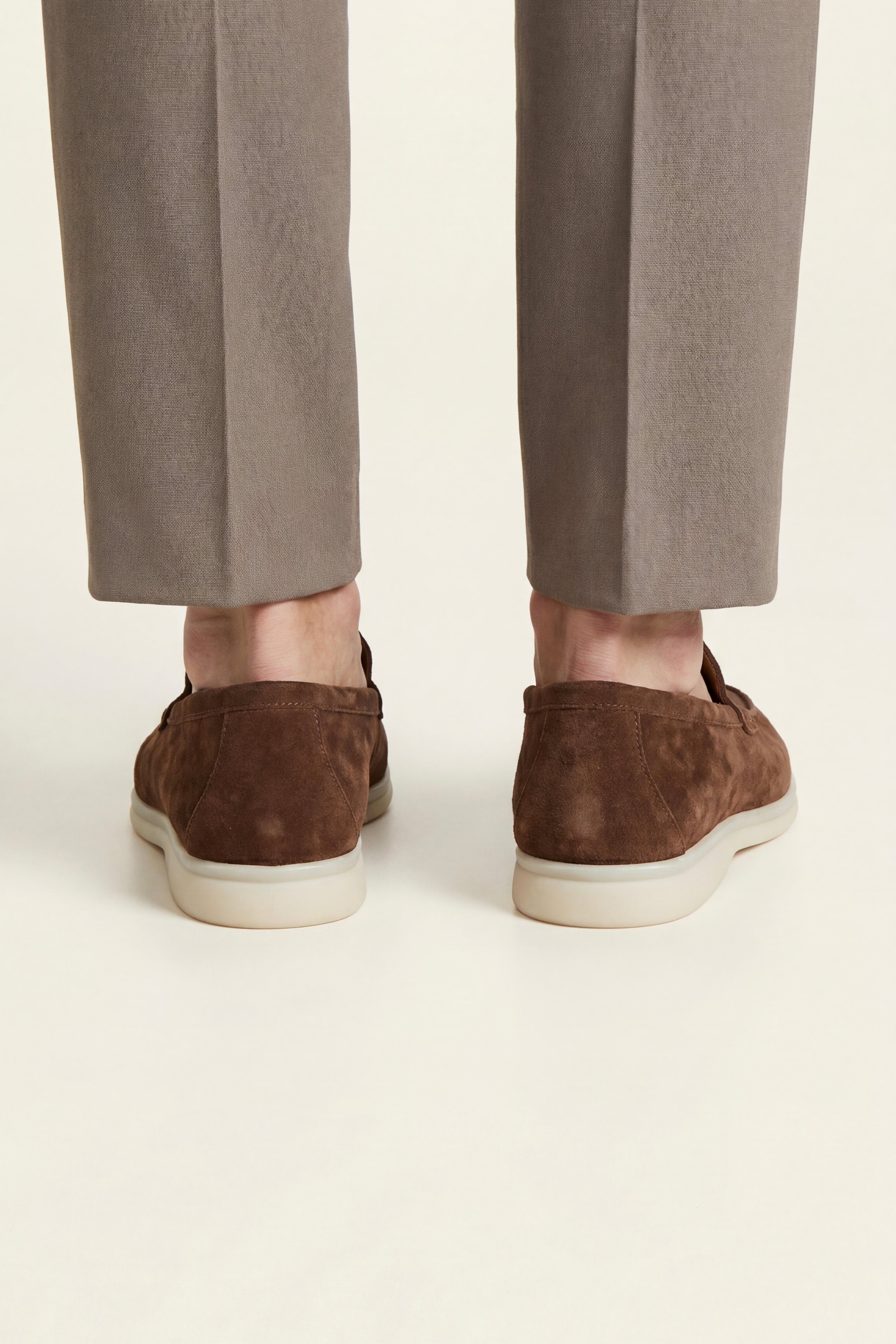 Filandori Suede Loafers Brown