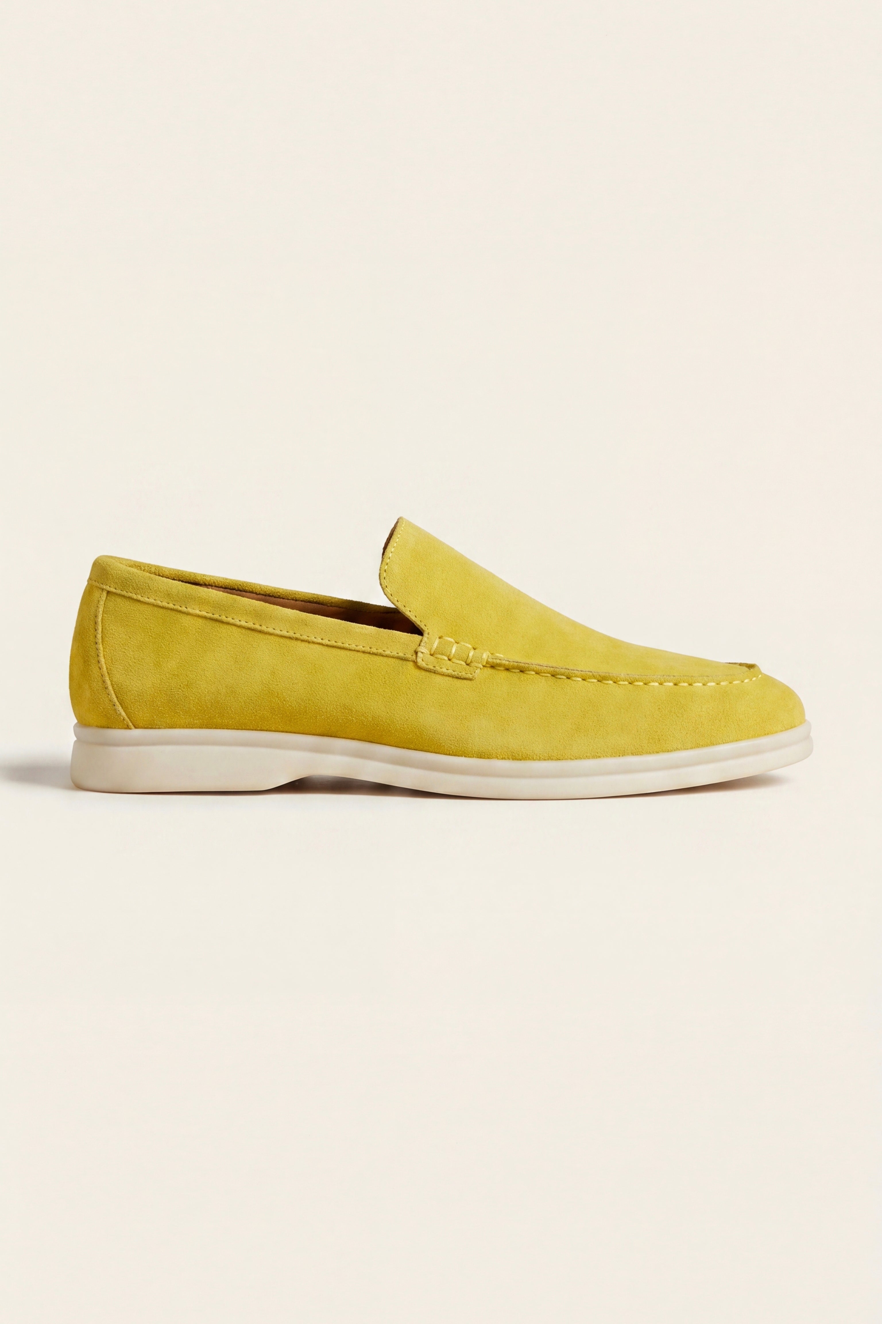 Filandori Suede Loafers Yellow