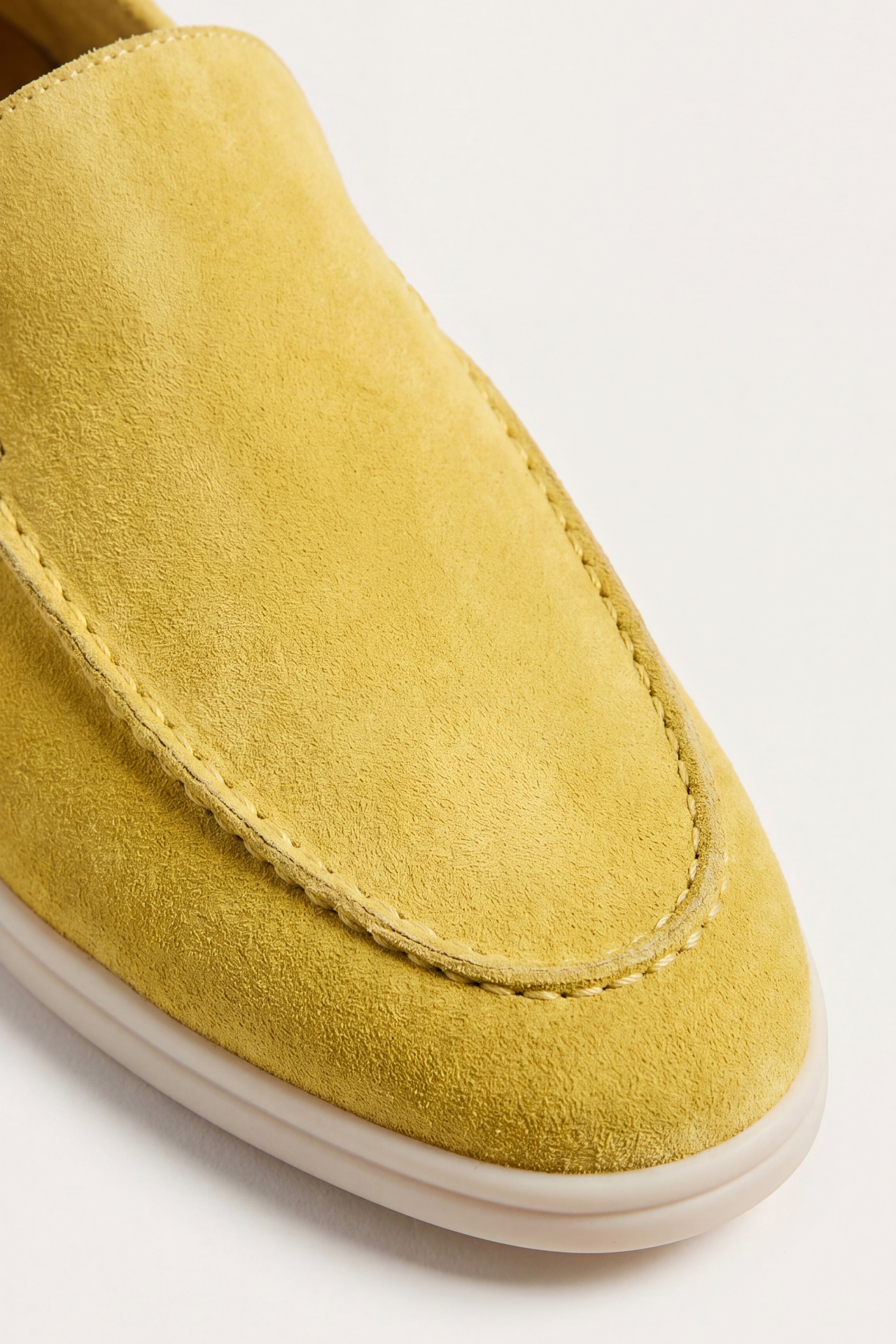 Filandori Suede Loafers Yellow