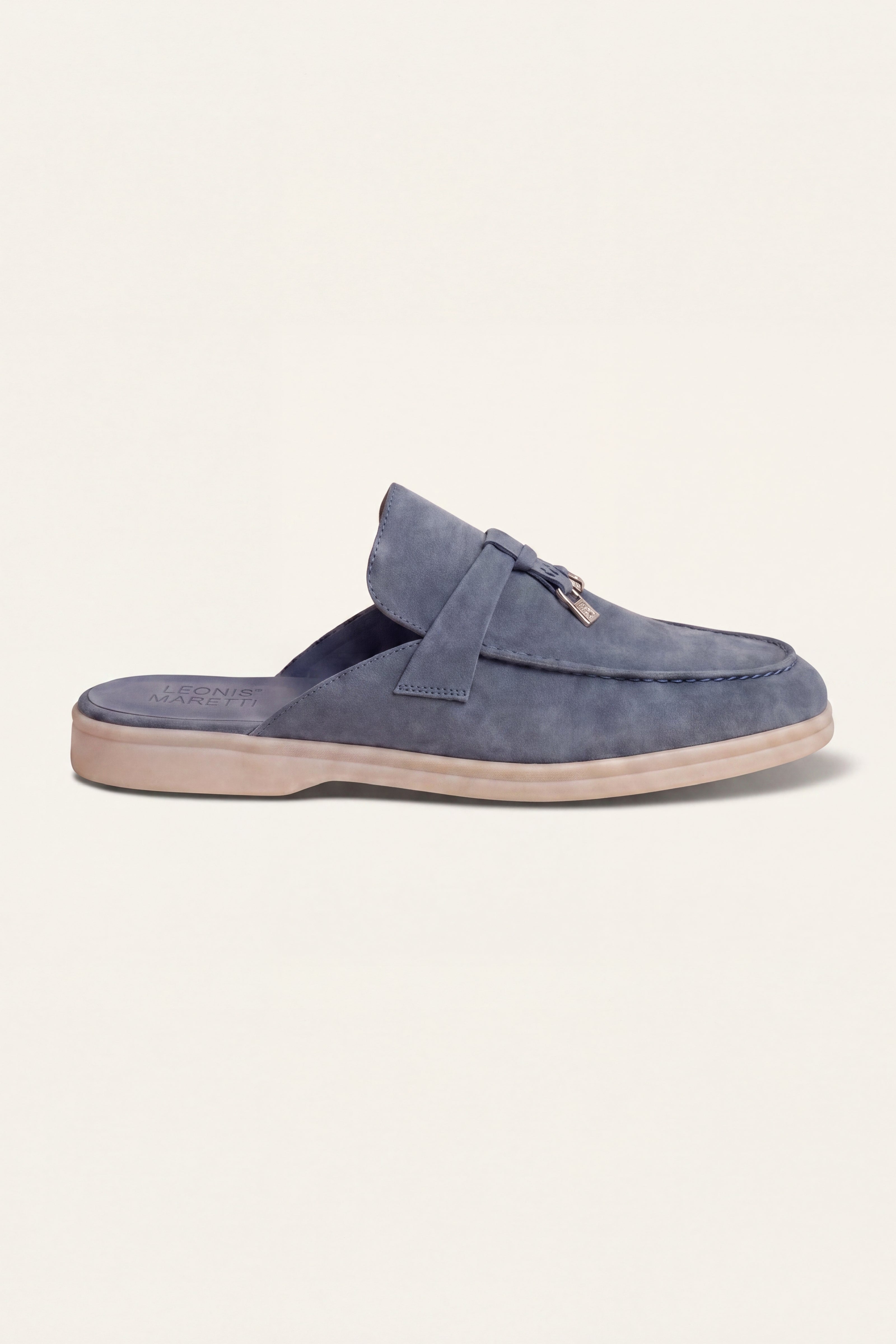 Filandori Buckle Mule Blue