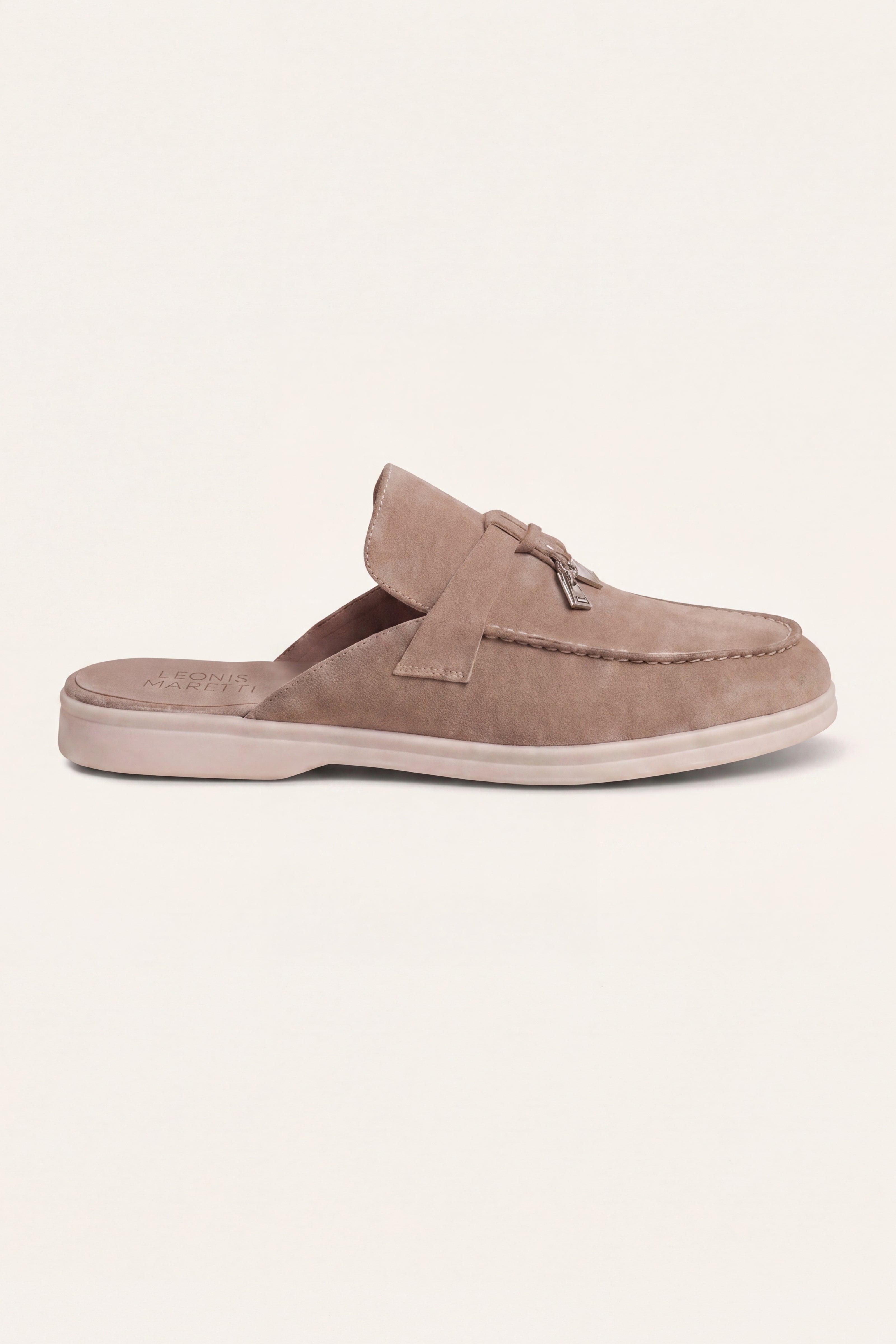 Filandori Buckle Mule Beige
