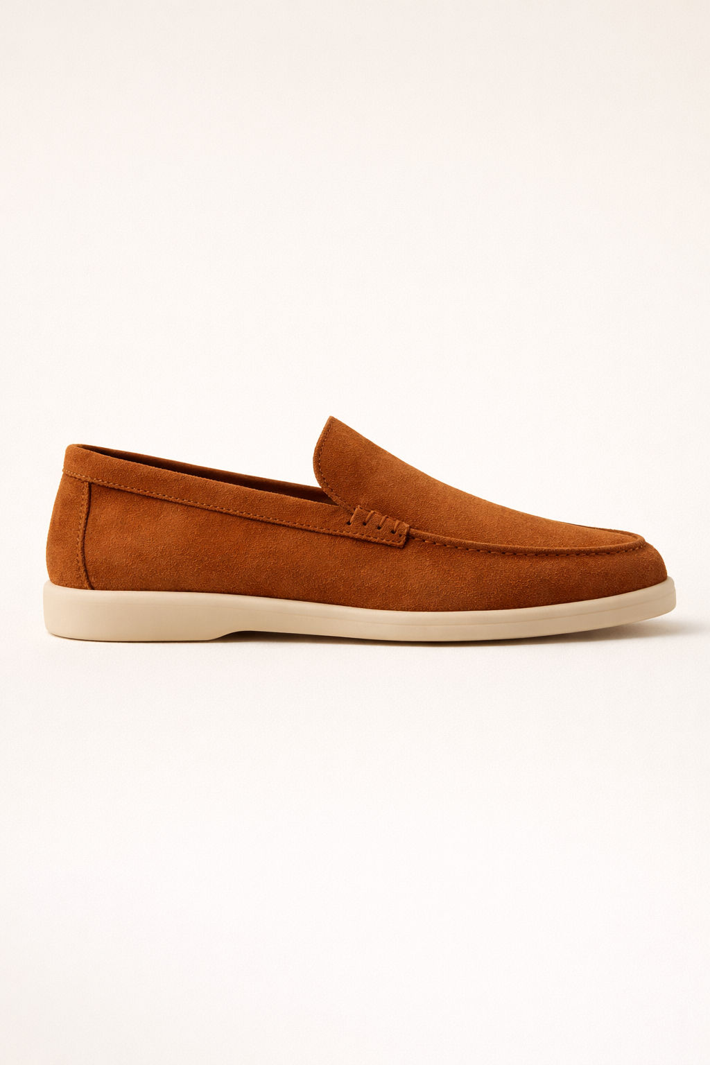 Filandori Suede Loafers Terracotta