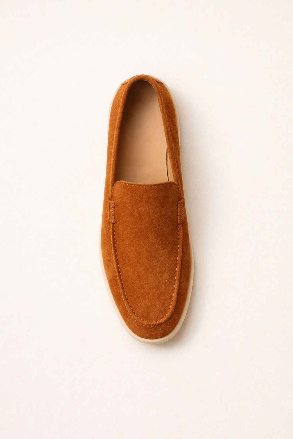 Filandori Suede Loafers Terracotta