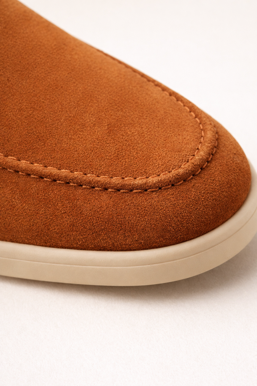 Filandori Suede Loafers Terracotta