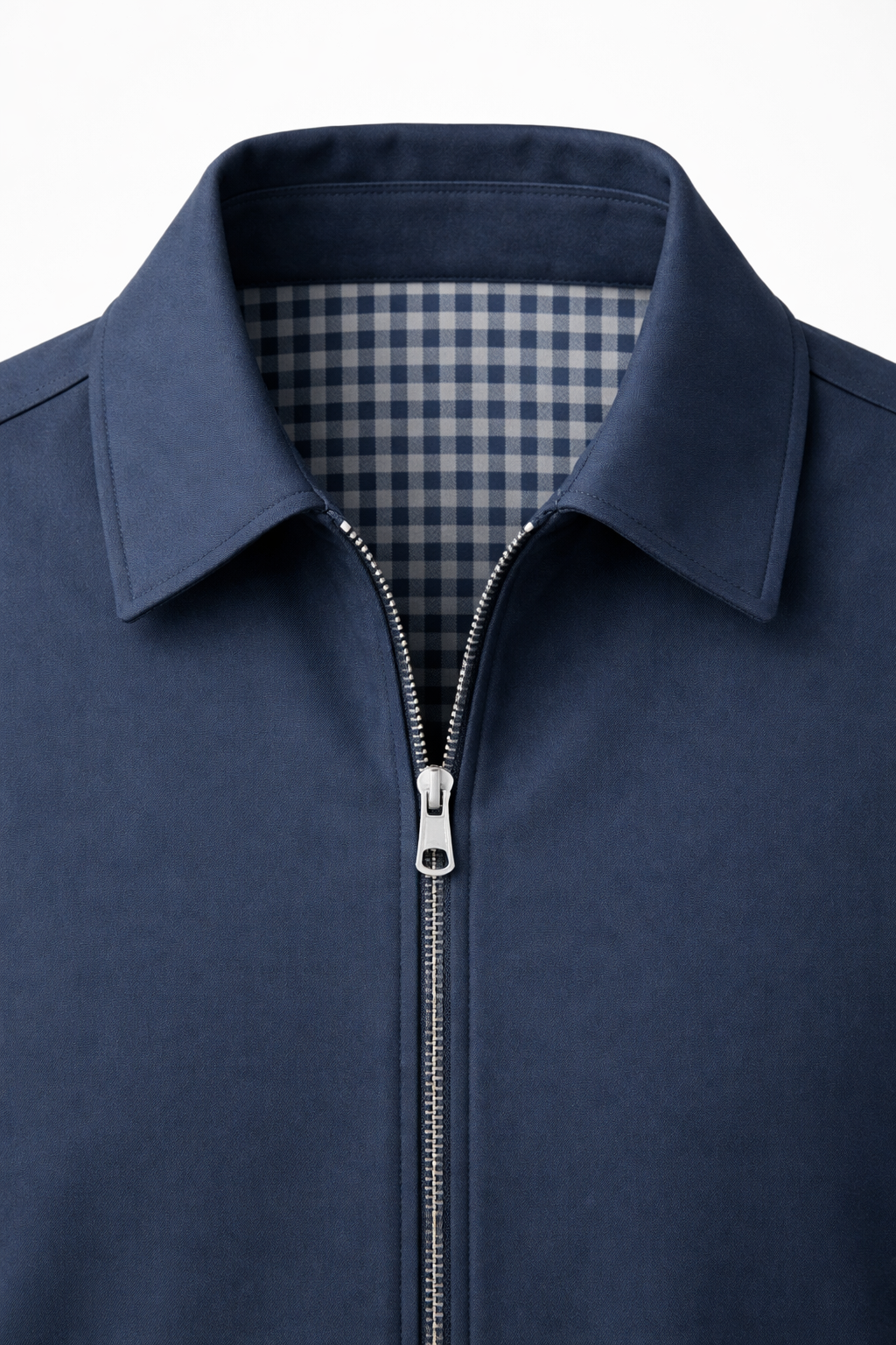 Pietro Lightweight Zip Jacket Blue