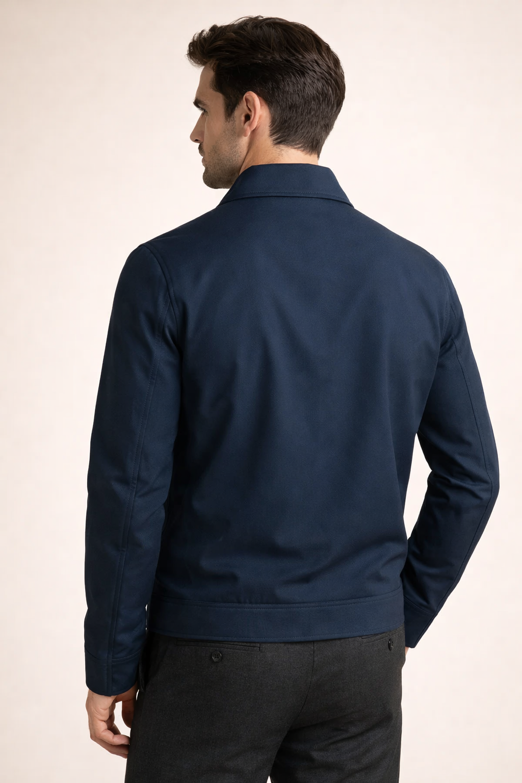Pietro Lightweight Zip Jacket Blue