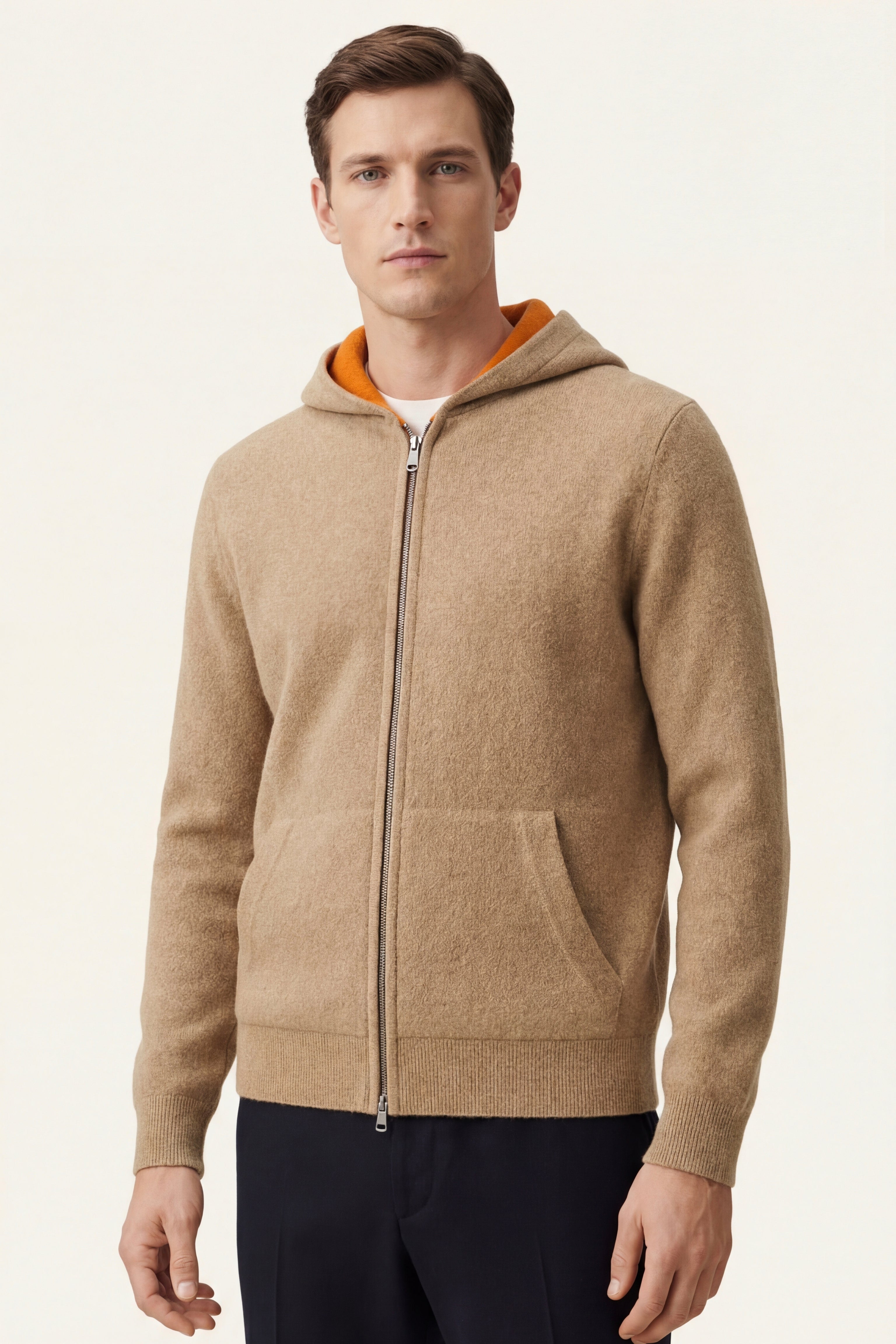 Novaro Hooded Zip Knit
