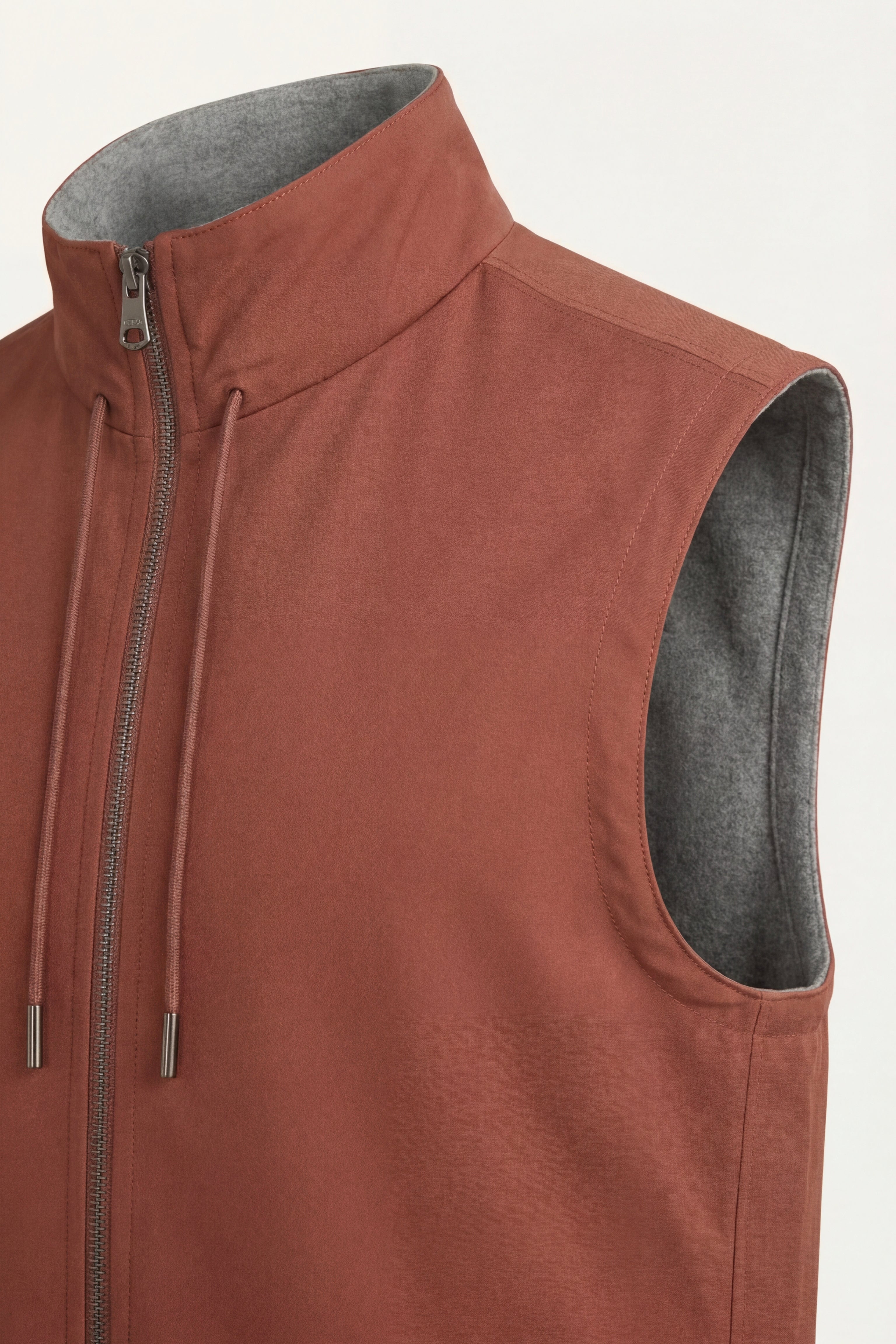 Filandori Reversible Vest Terracotta