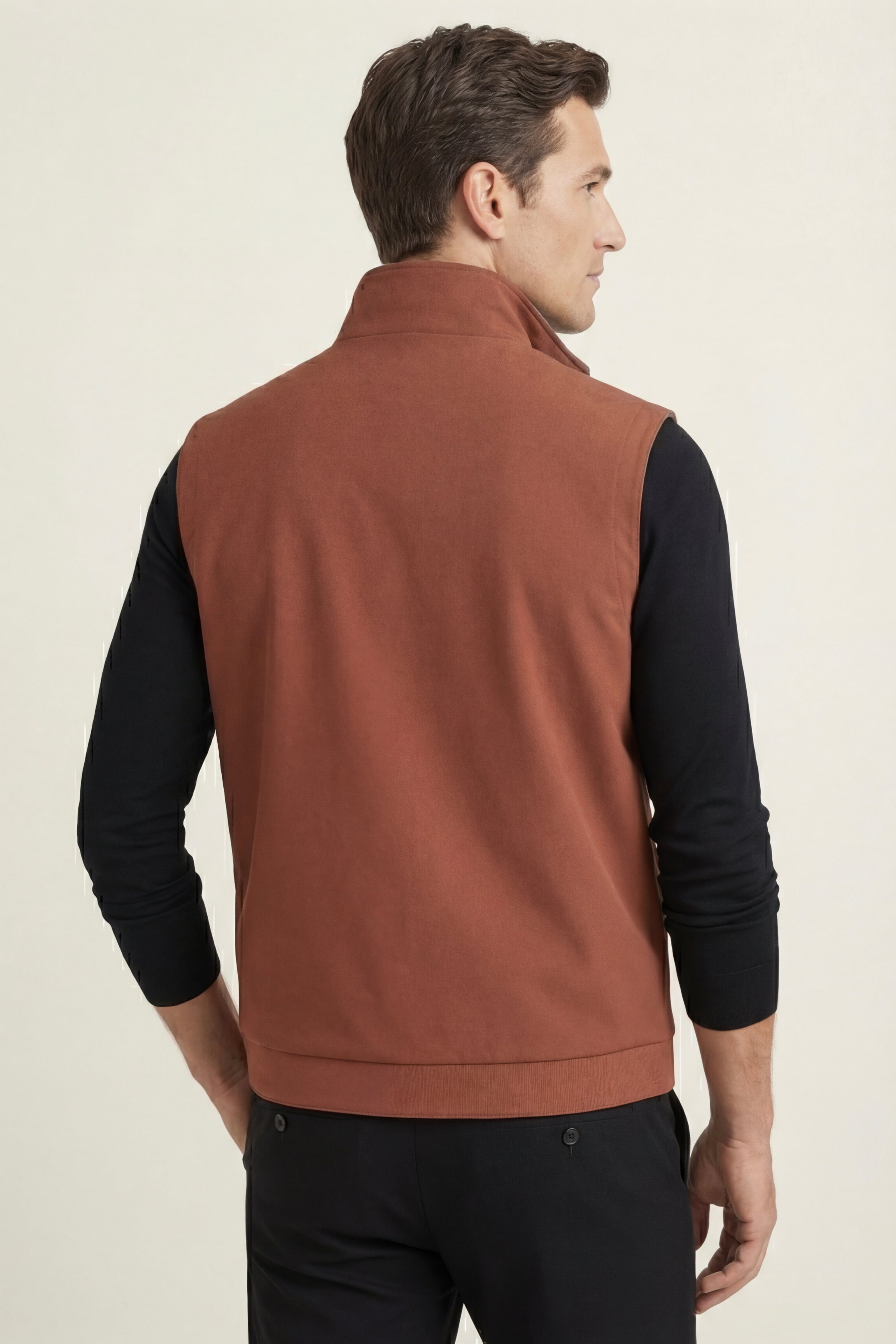 Filandori Reversible Vest Terracotta