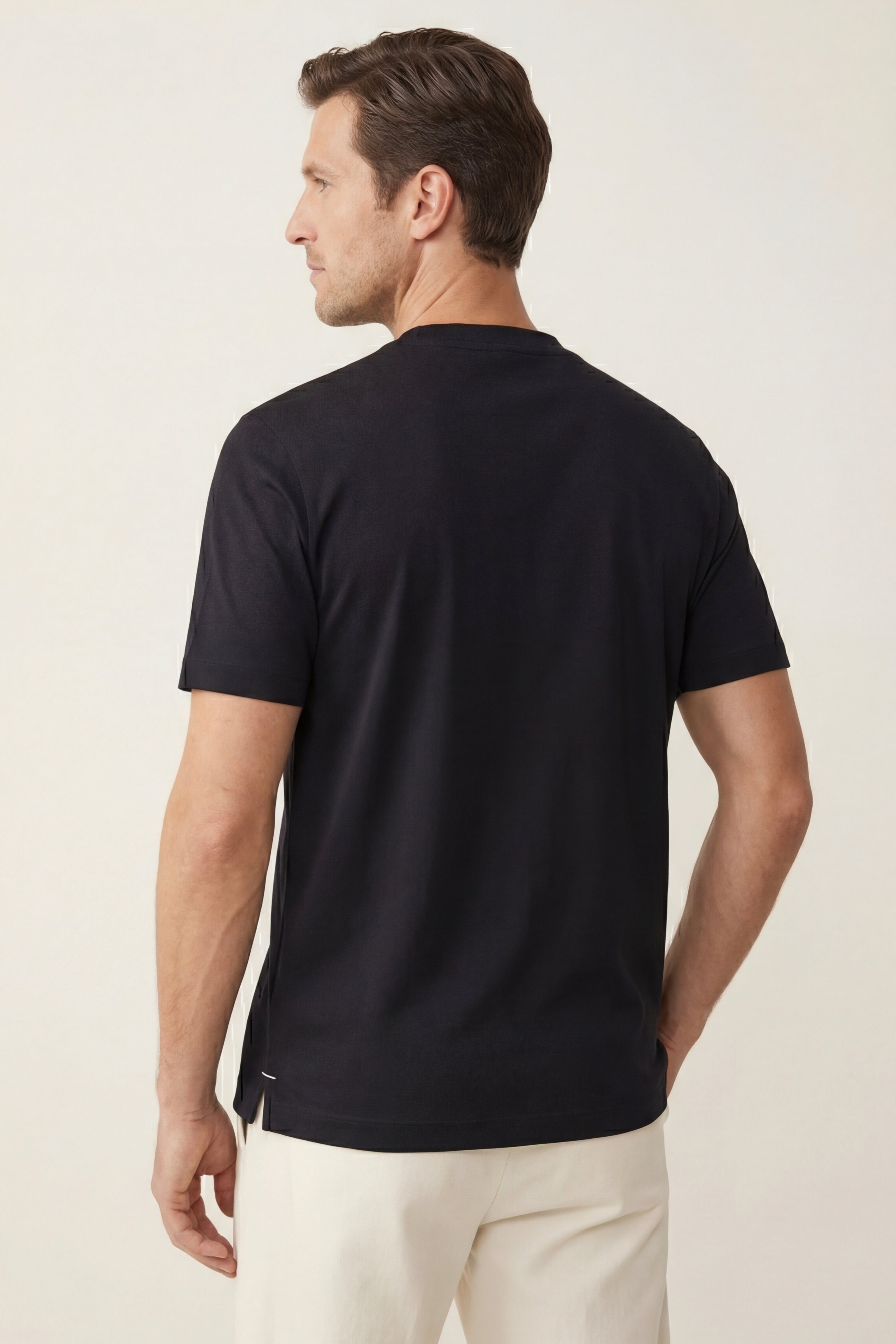 Ferrara Crew Neck T-Shirt Black