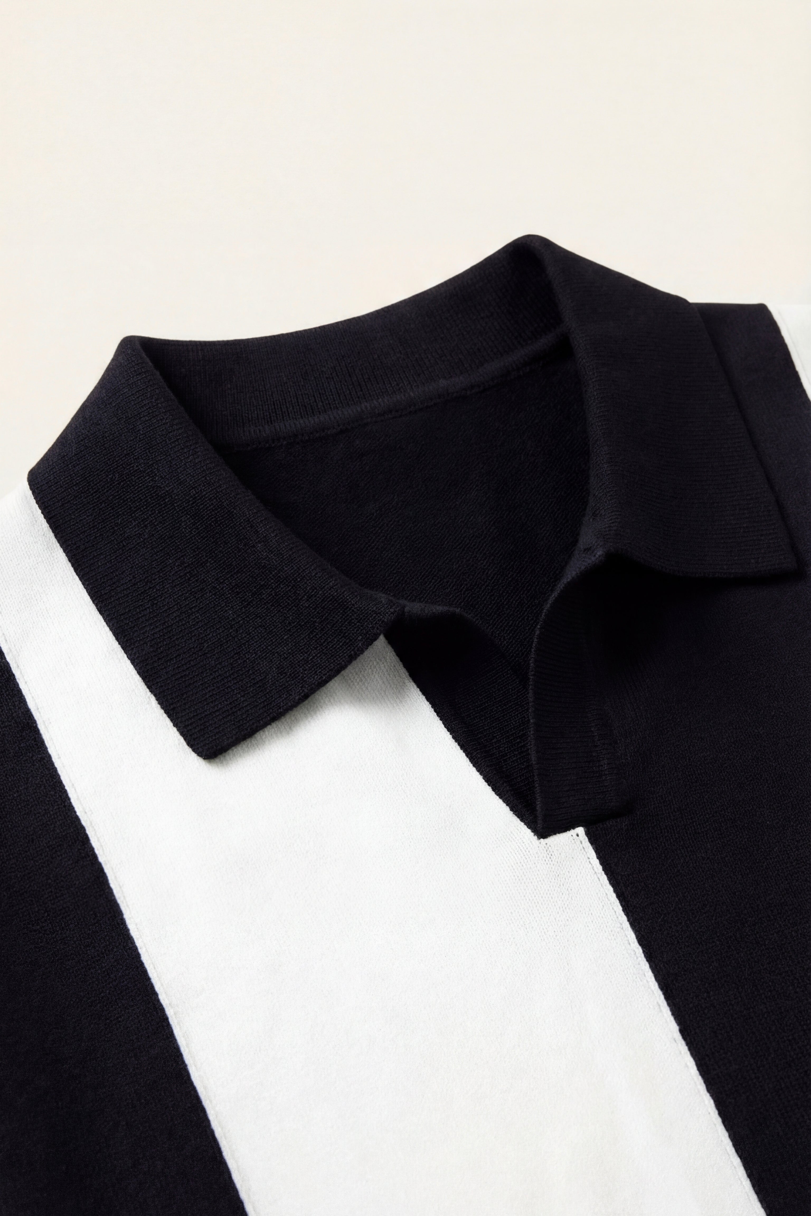Valtero Colorblock Polo Black