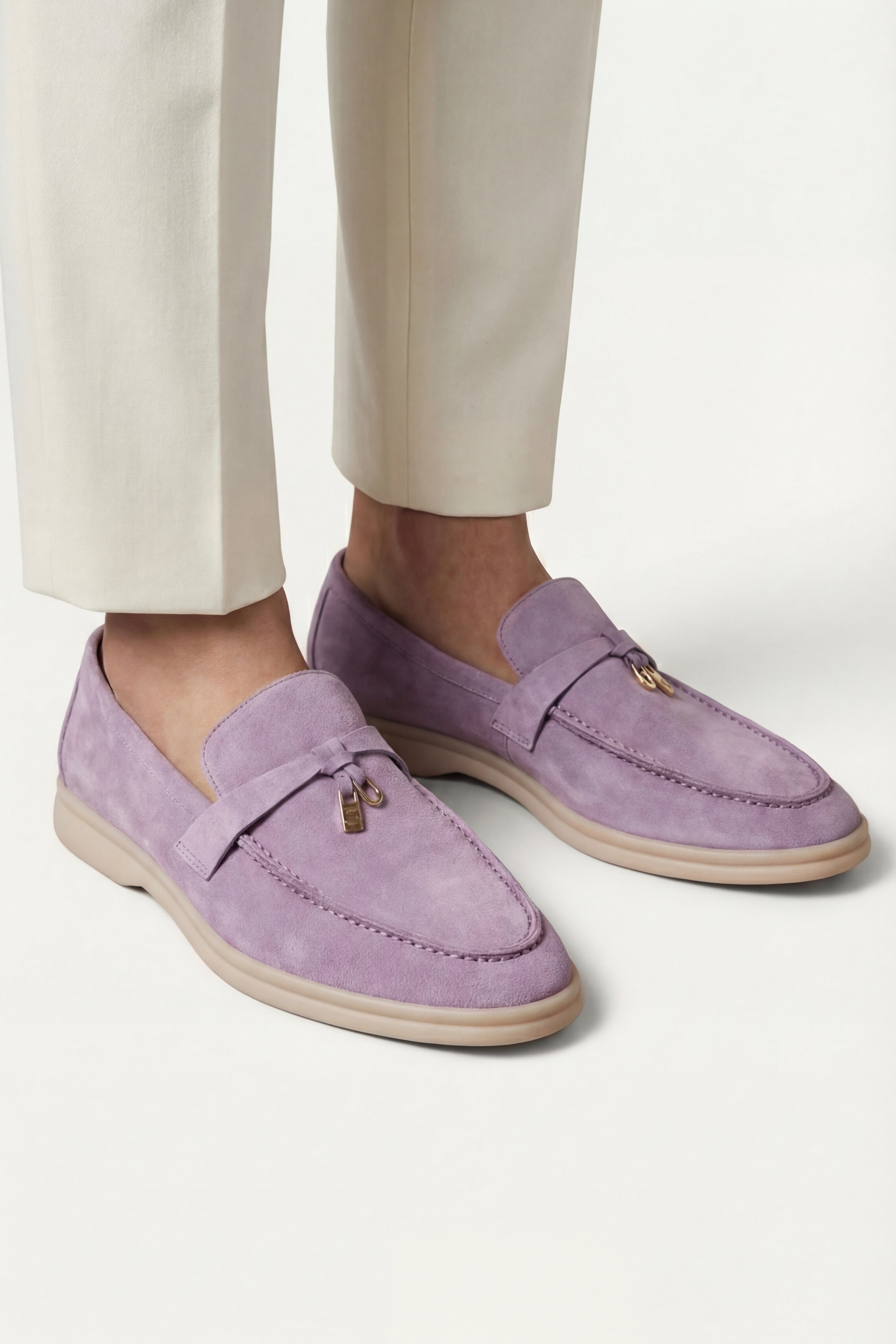 Filandori Buckle Loafer Lilac