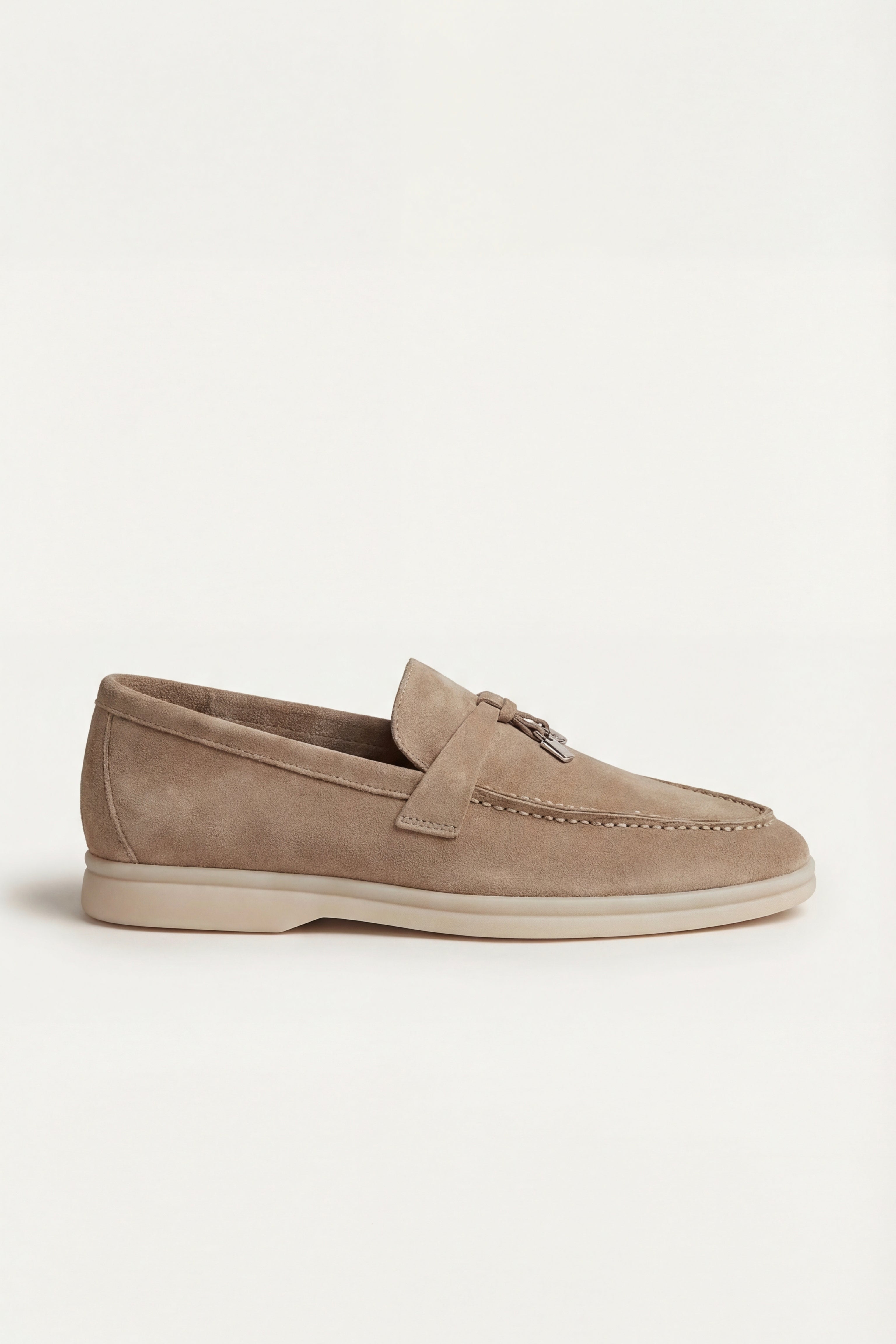 Filandori Buckle Loafer Taupe Brown