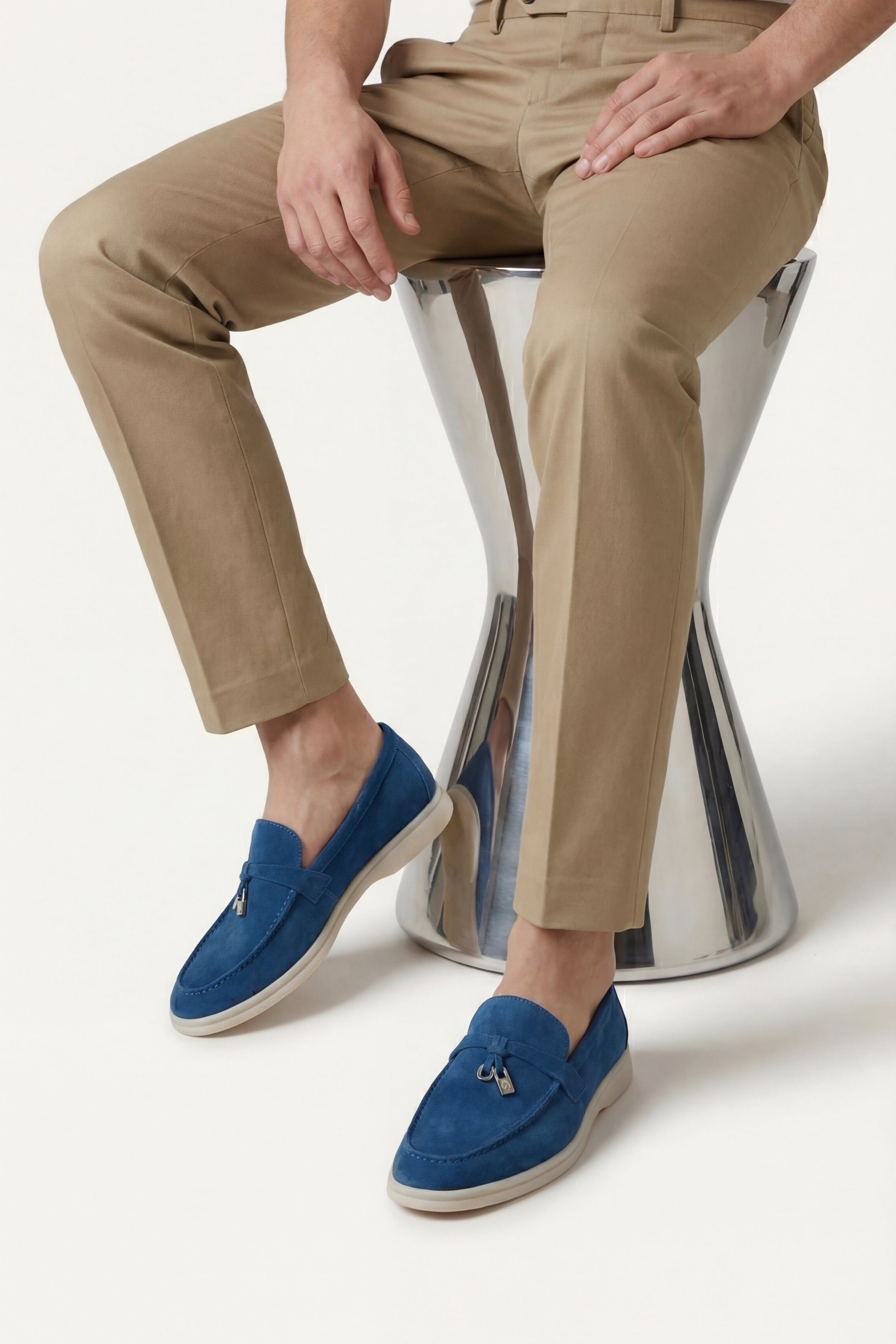 Filandori Buckle Loafer Royal Blue