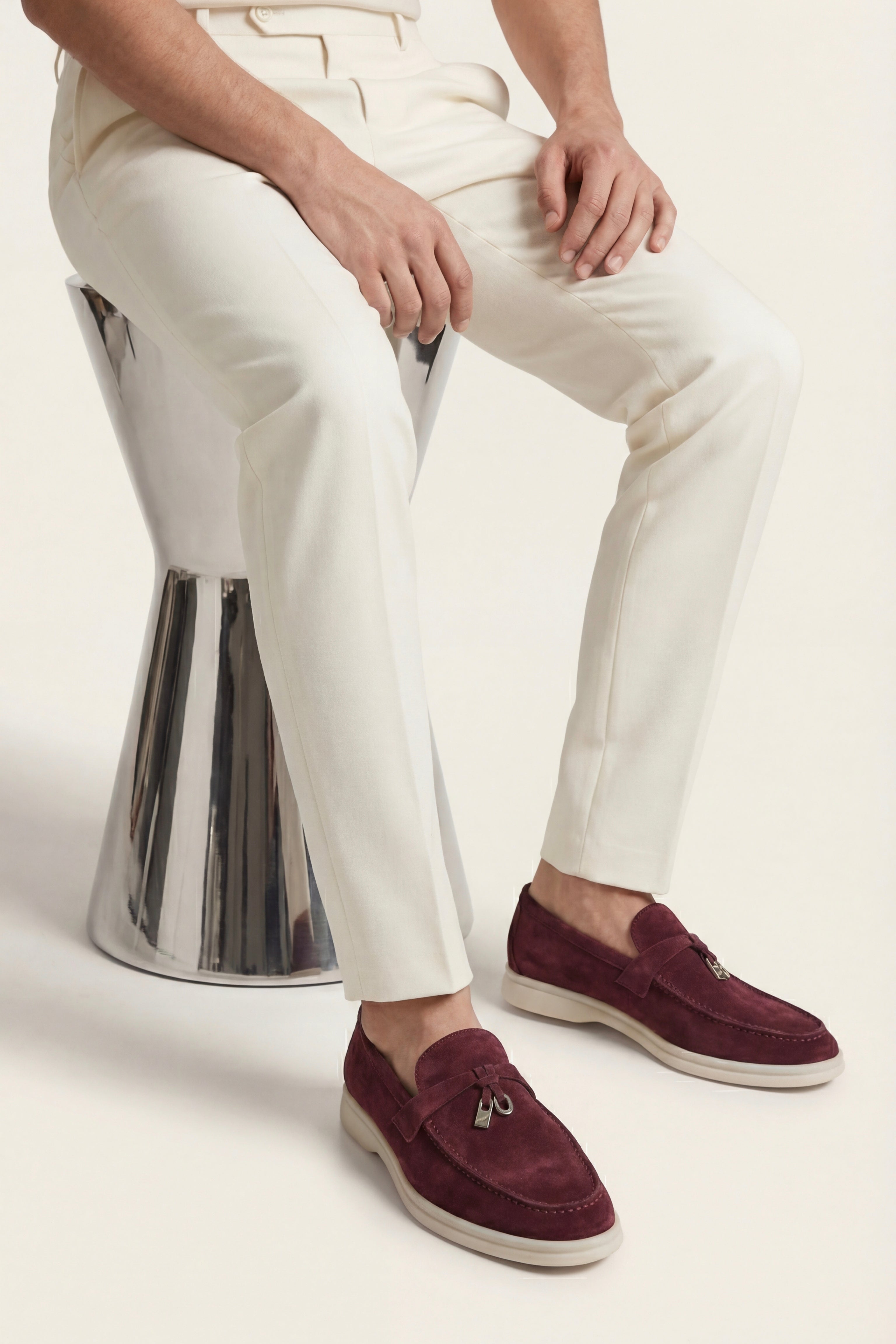 Filandori Buckle Loafer Burgundy Wine