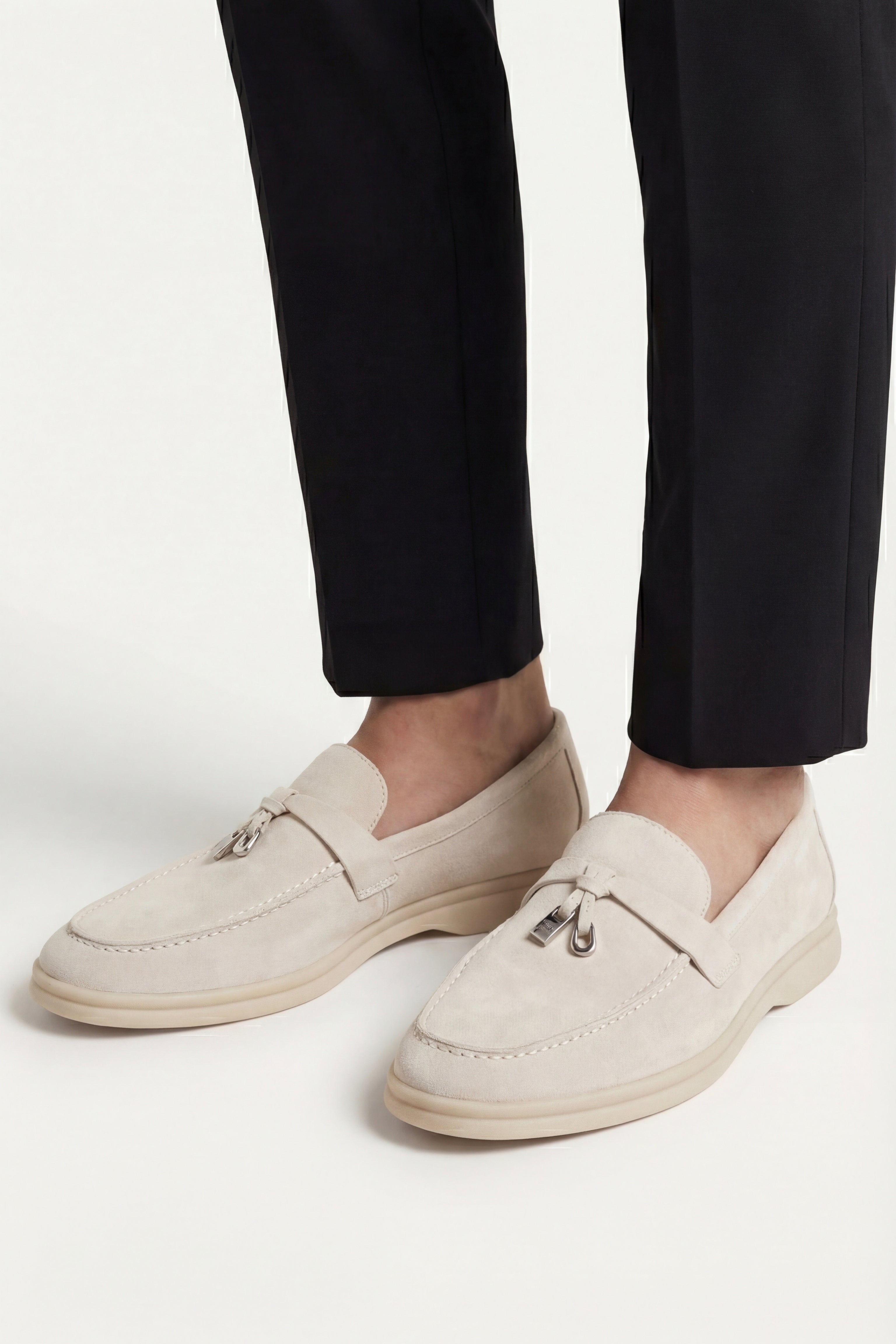 Filandori Buckle Loafer Cream