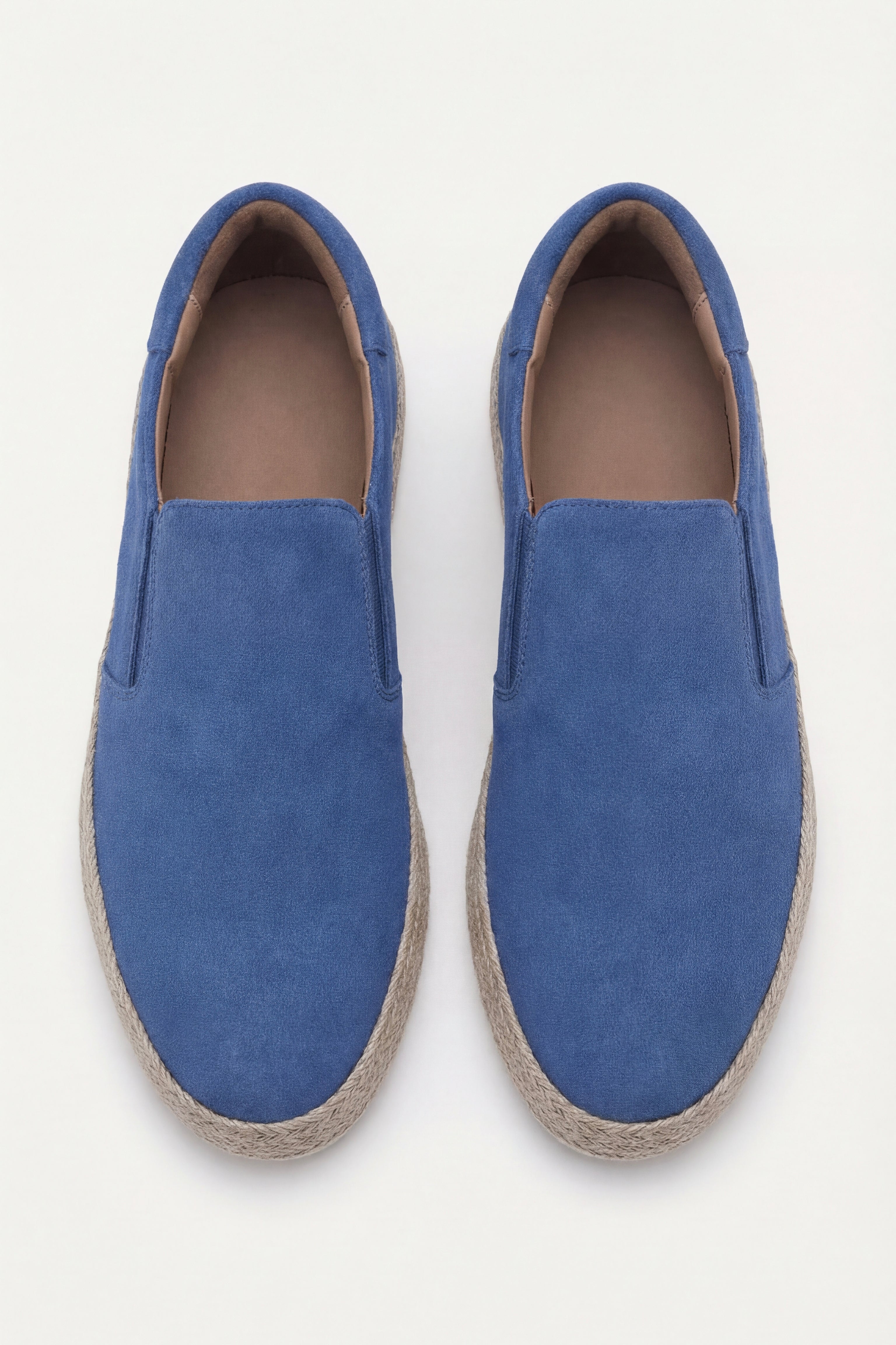 Valeno Suede City Loafers Blue