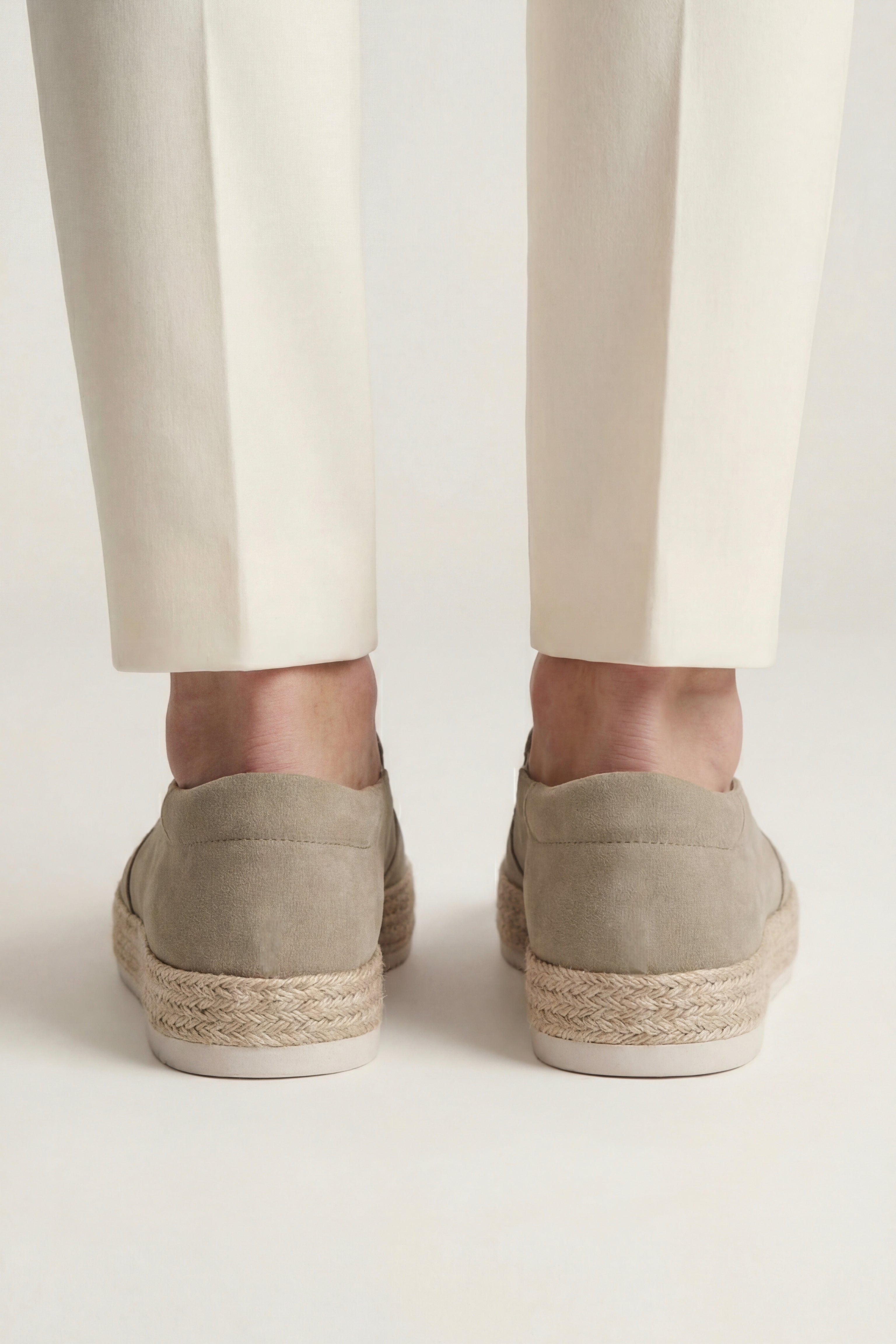 Valeno Suede City Loafers Khaki