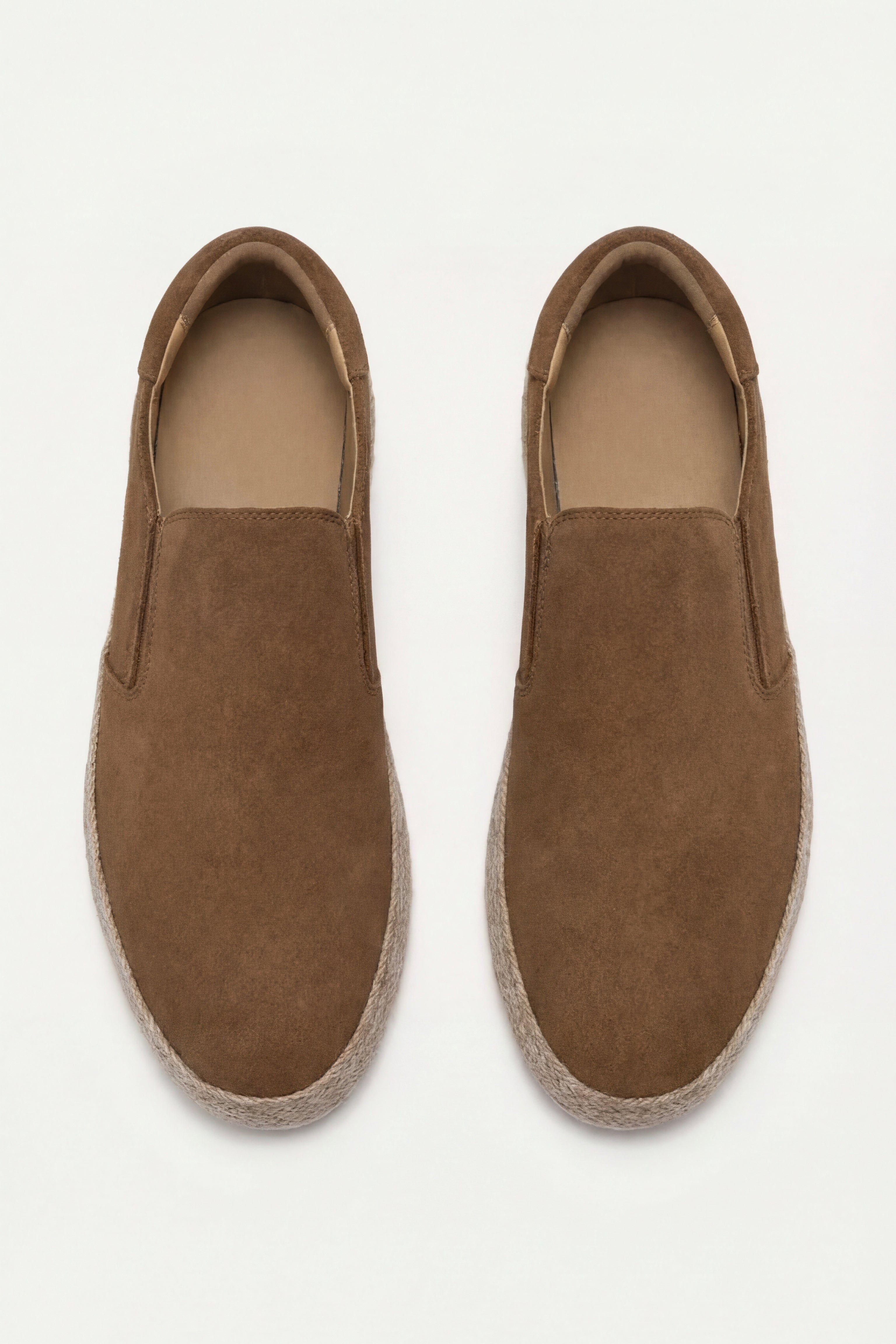 Valeno Suede City Loafers Brown