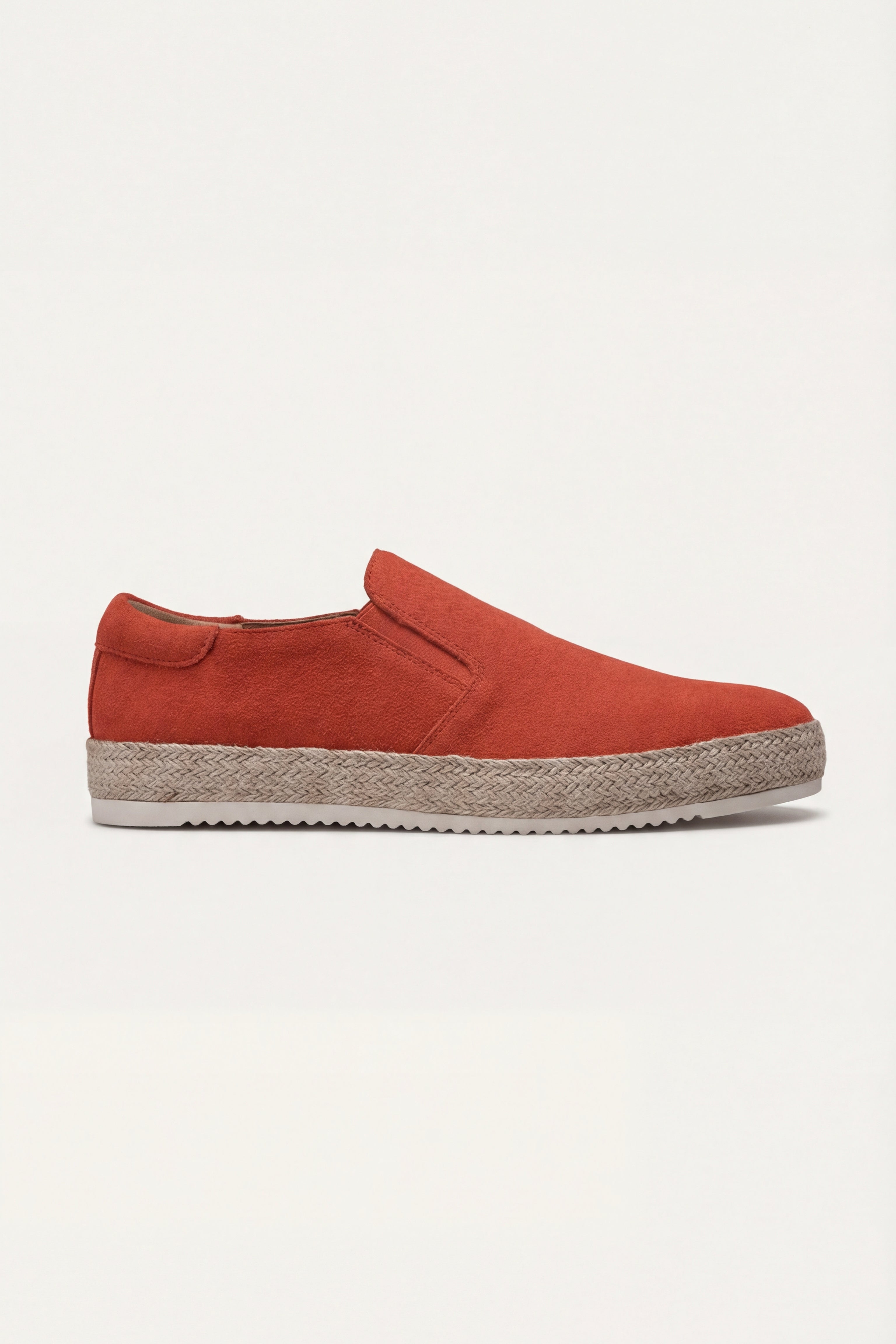 Valeno Suede City Loafers Orange
