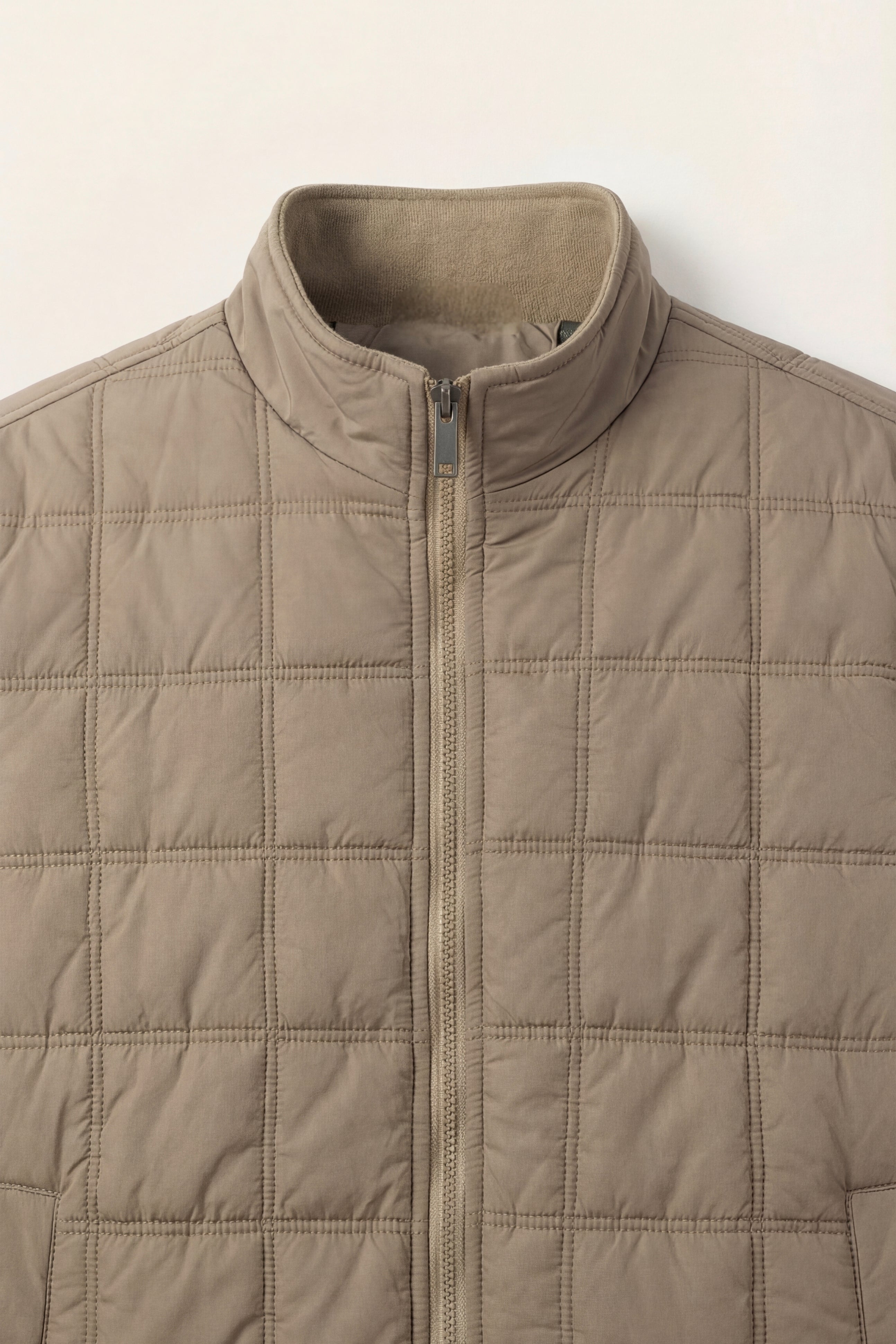 Frosinone Quilted Hybrid Jacket Beige