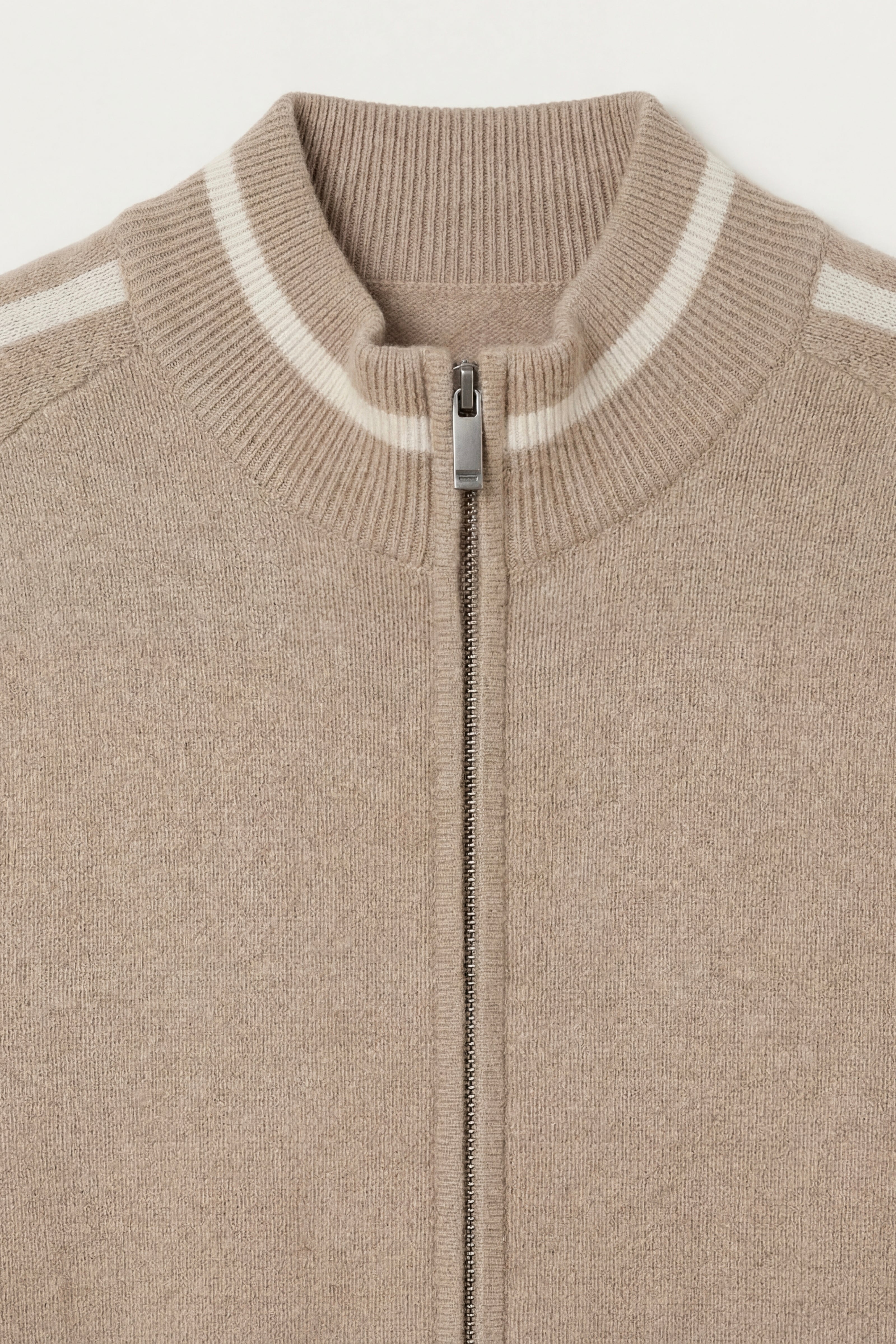 Enzo Cashmere Full-Zip Set Camel
