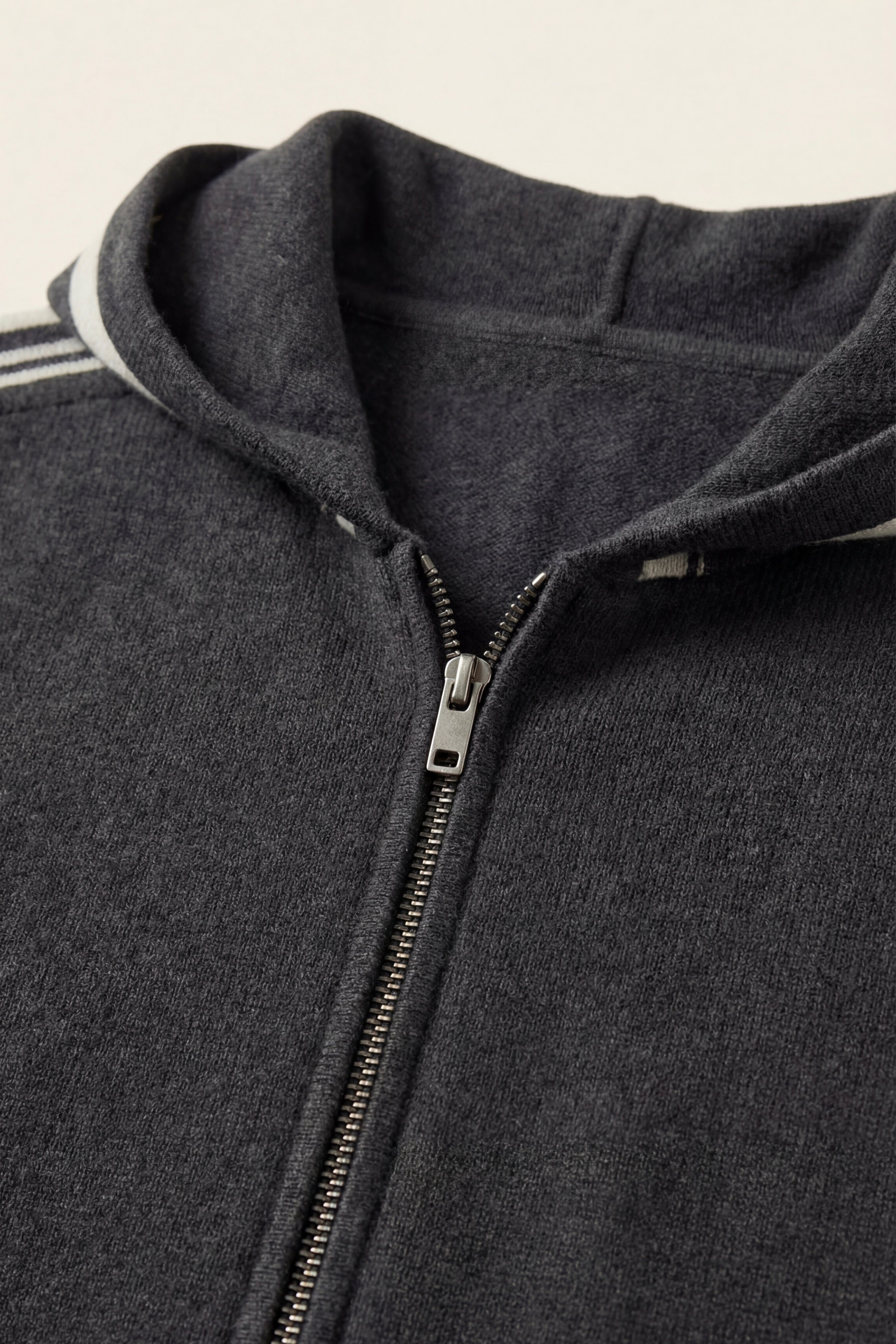 Giancarlo Hooded Zip Set Dark Grey